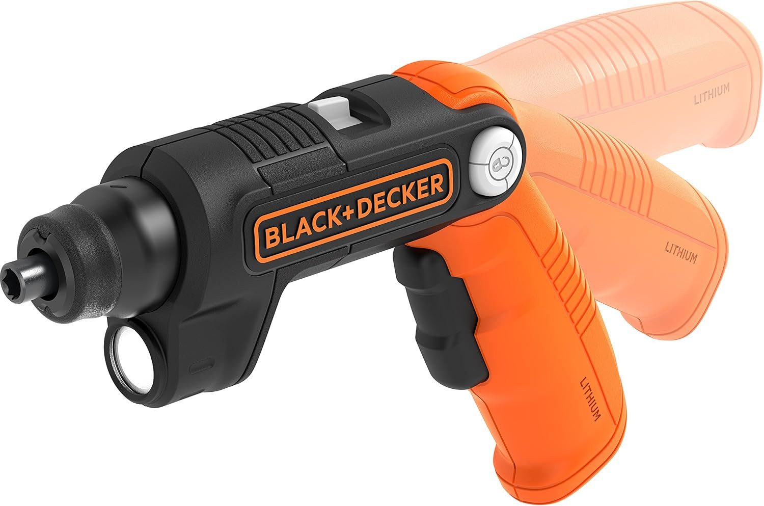 Black + Decker Akku-Schrauber Pivot Akku-Schrauber 3,6 V, 1,5 Ah Li-Ion inkl. 2 Schrauberklingen, (1-tlg)