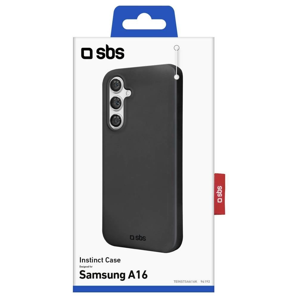 sbs Handyhülle Cover Samsung Galaxy A16 Schwarz TEINSTSAA16K