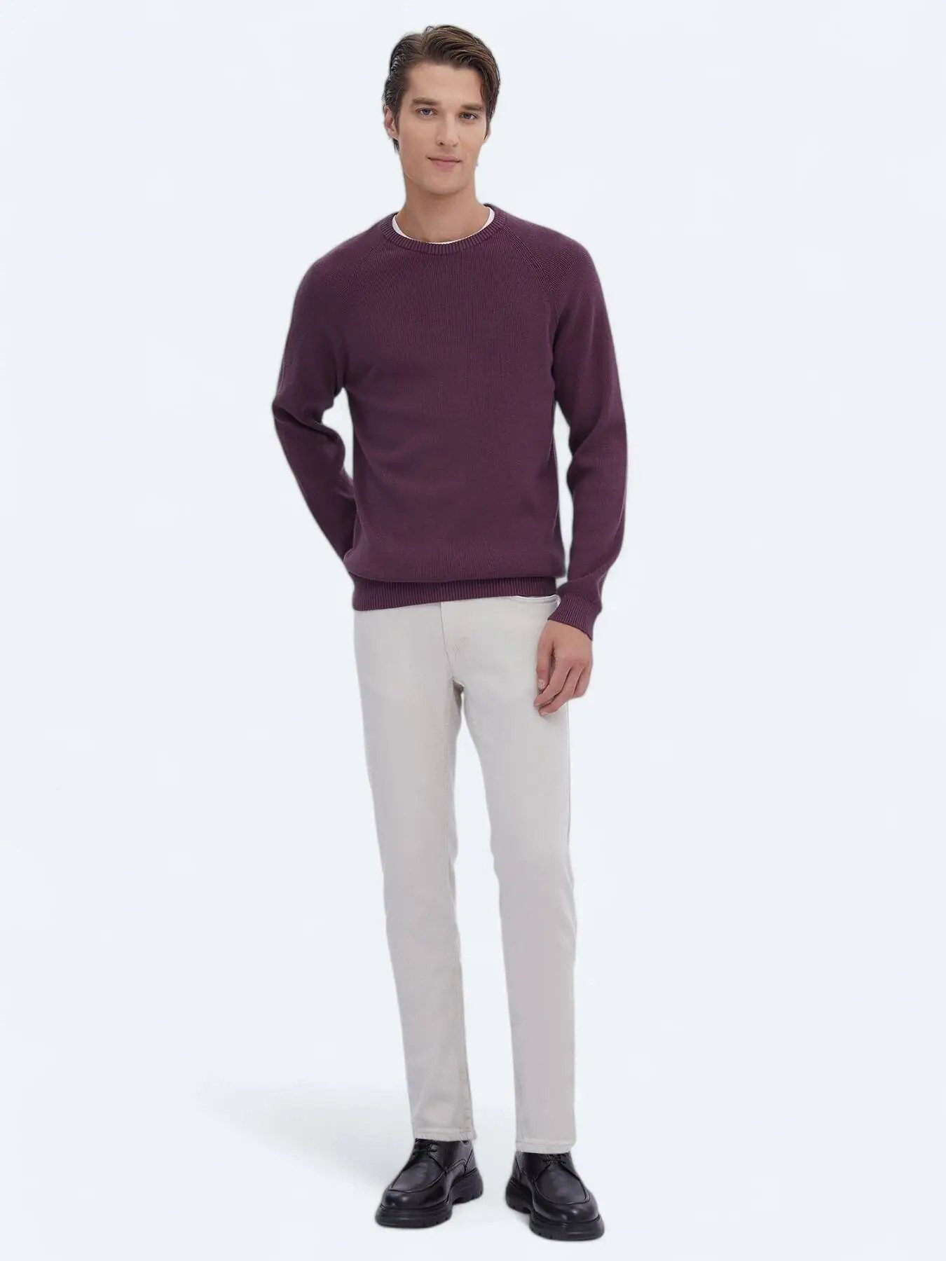 KİP Steppweste Fahrrad Halsmuster Strickpullover