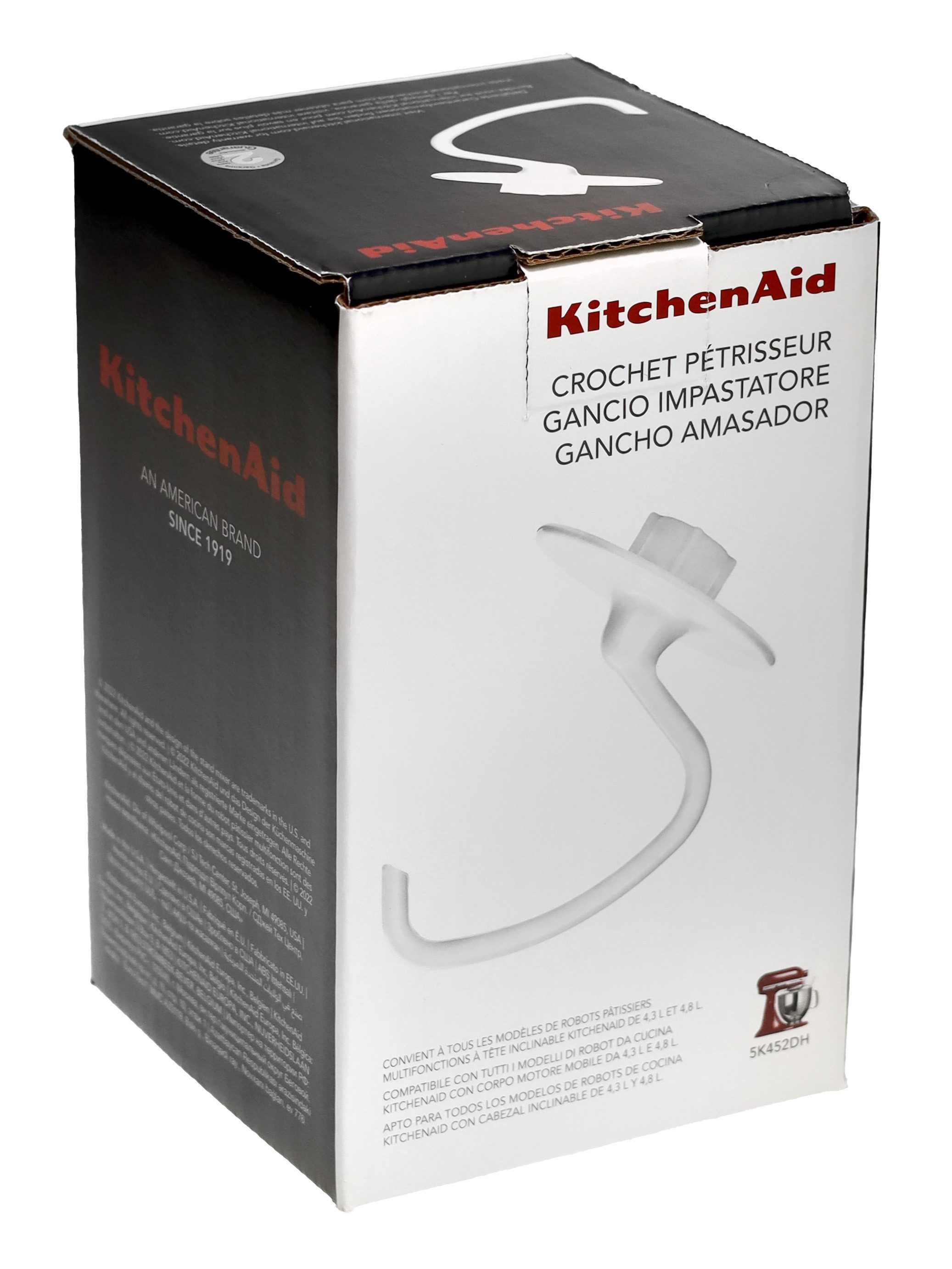 Knethaken KitchenAid 5K452DH Knethaken 4,3 L und 4,8 L für Artisan Küchenmaschin