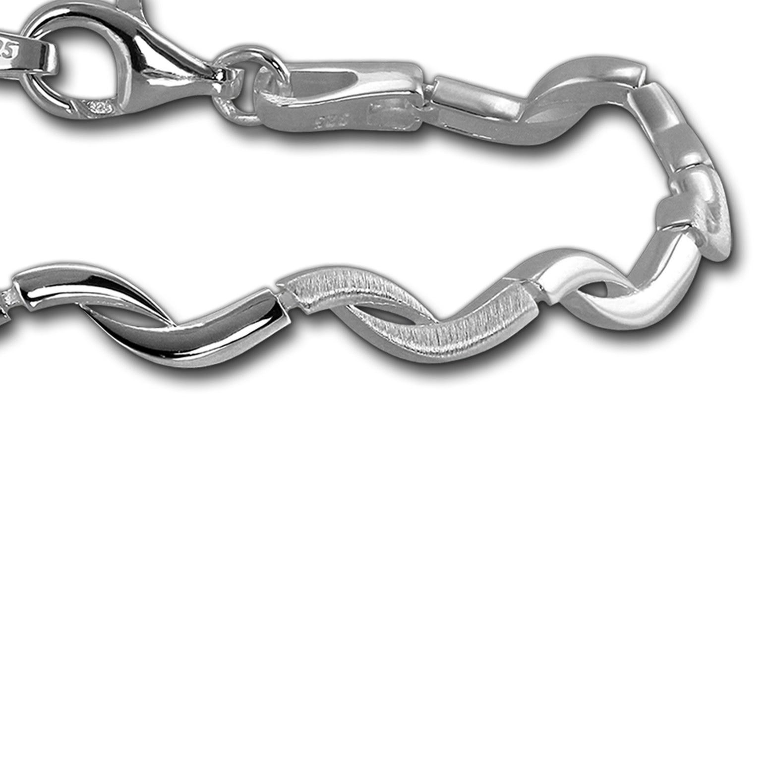 SilberDream Silberarmband SilberDream Welle Armband 18,5cm günstig online kaufen