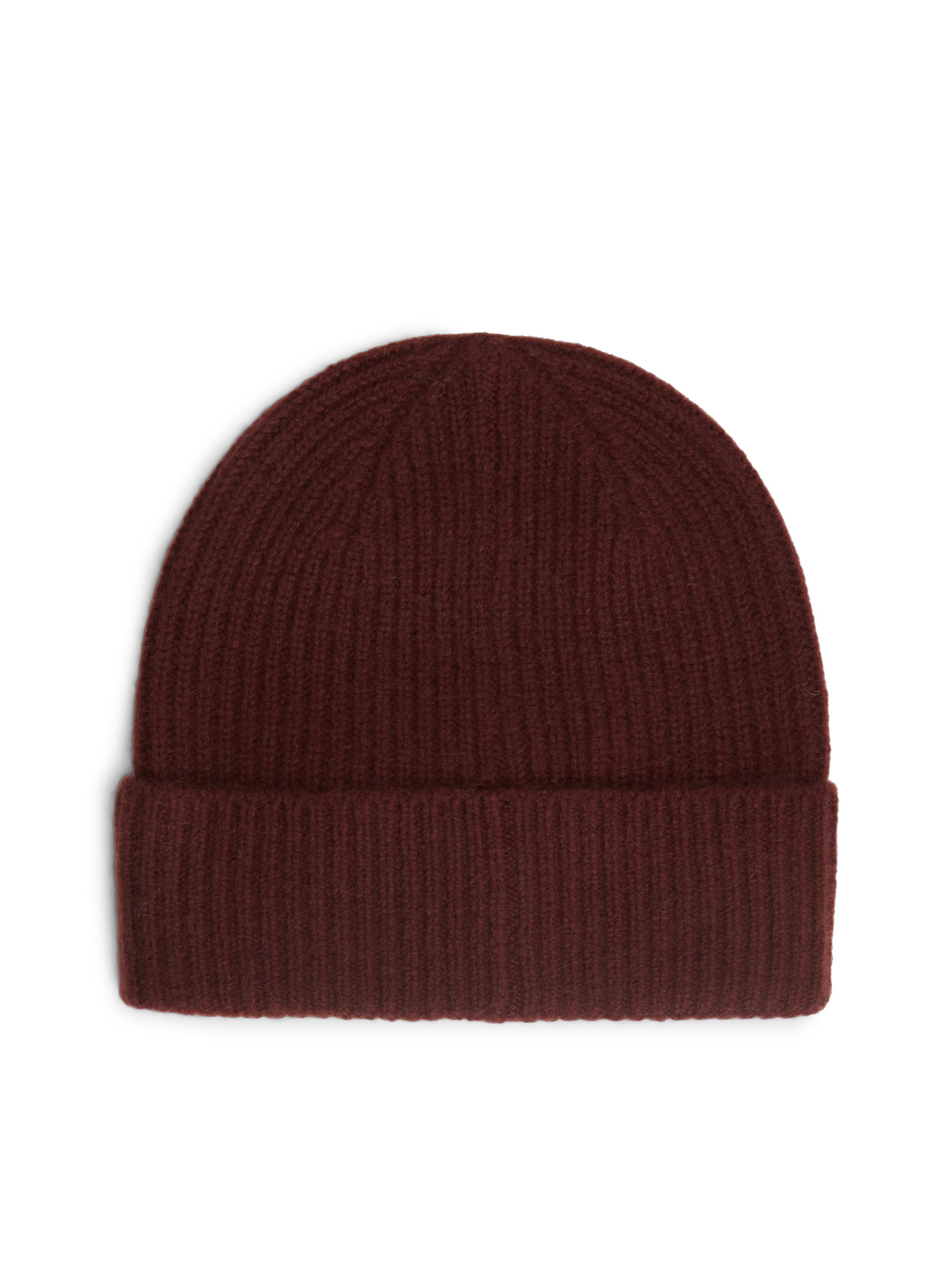 Tommy Hilfiger Beanie CASHMERE BEANIE Regular fit mit Markenlogoemblem