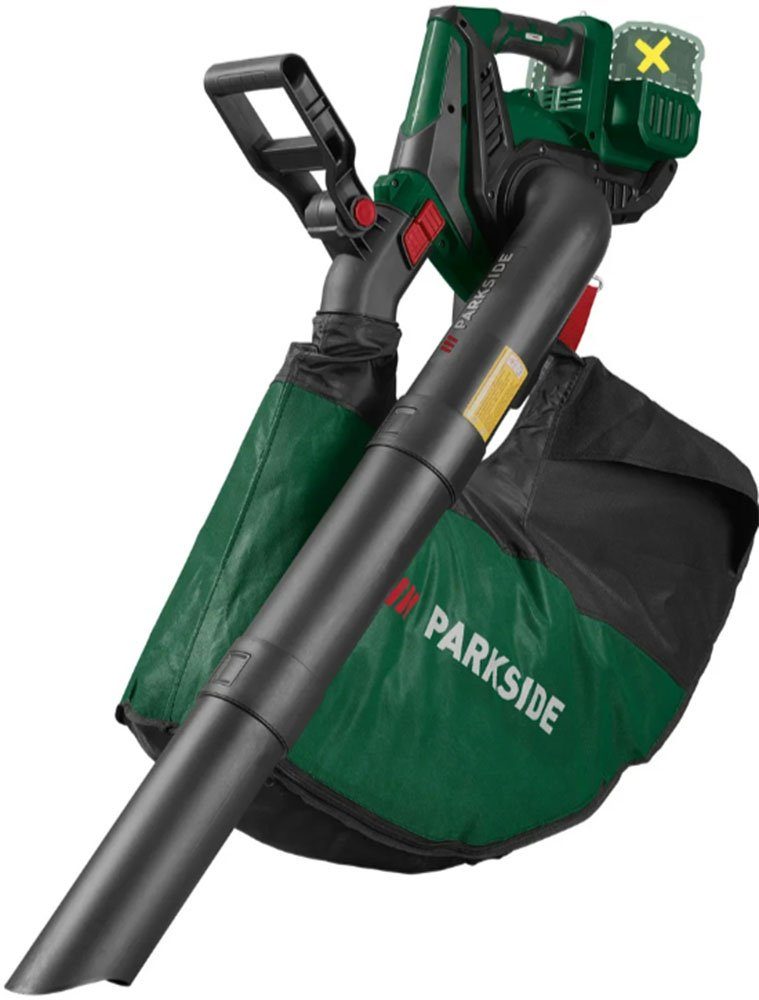 Parkside AkkuLaubsauger / Laubbläser 40V »PLSA 40Li C2«, Laubsauger