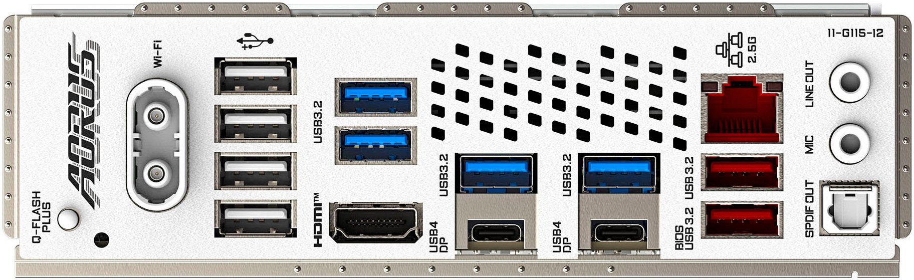 Gigabyte X870 AORUS ELITE WIFI7 ICE Mainboard - Unterstützt AMD Ryzen 9000 CPUs Mainboard – Bild 5 von 5
