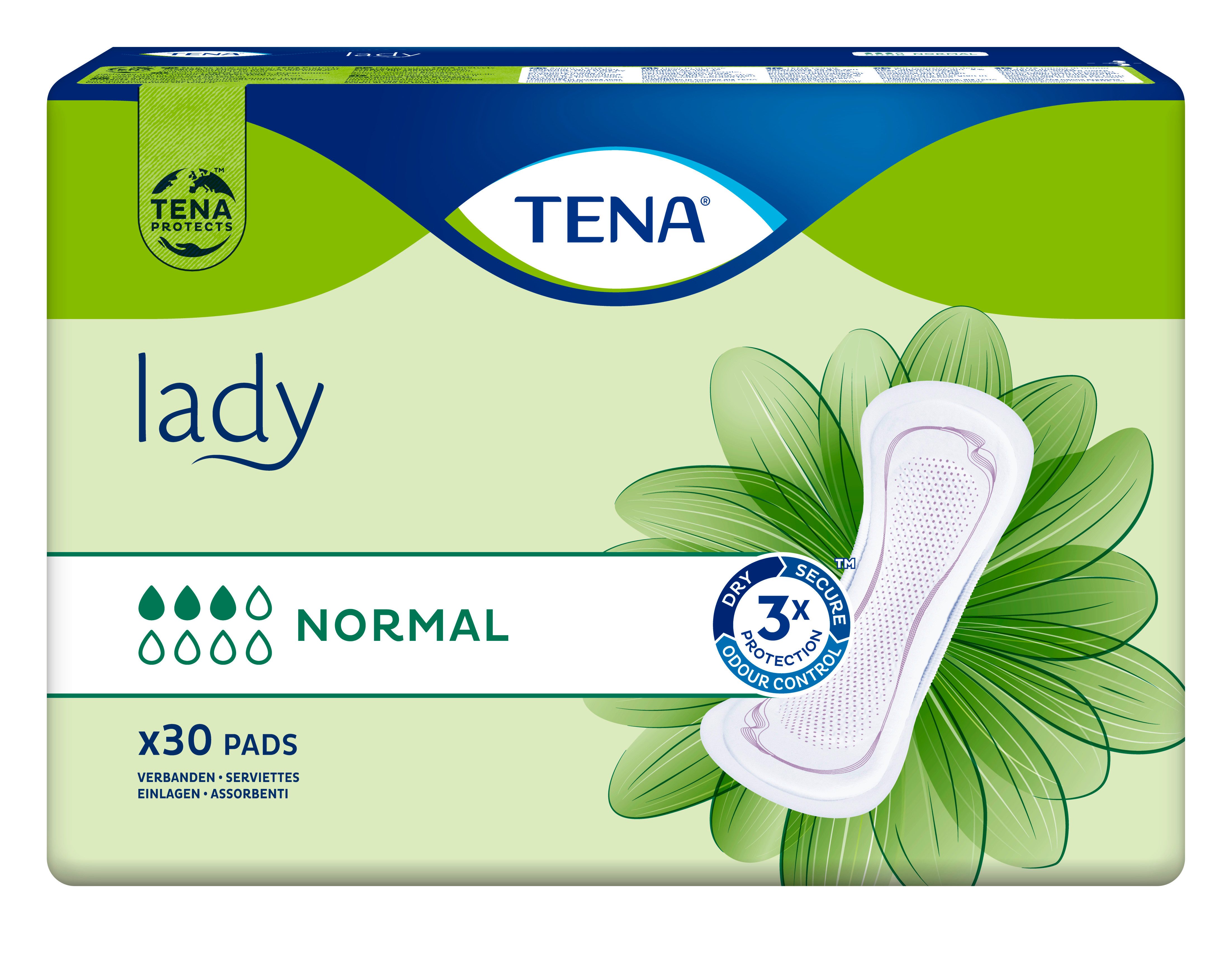 TENA Inkontinenz-Einlage TENA LADY - Normal, 30-St.