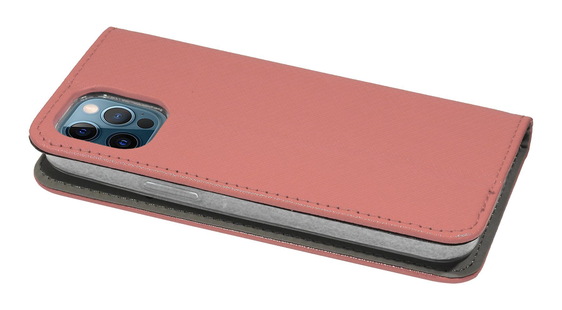 cofi1453 Handyhülle cofi1453® Buch Tasche "Smart" kompatibel mit iPhon, Elegante Handytasche aus hochwertigem PU Material in Leder Optik seitlich öffnend geeignet