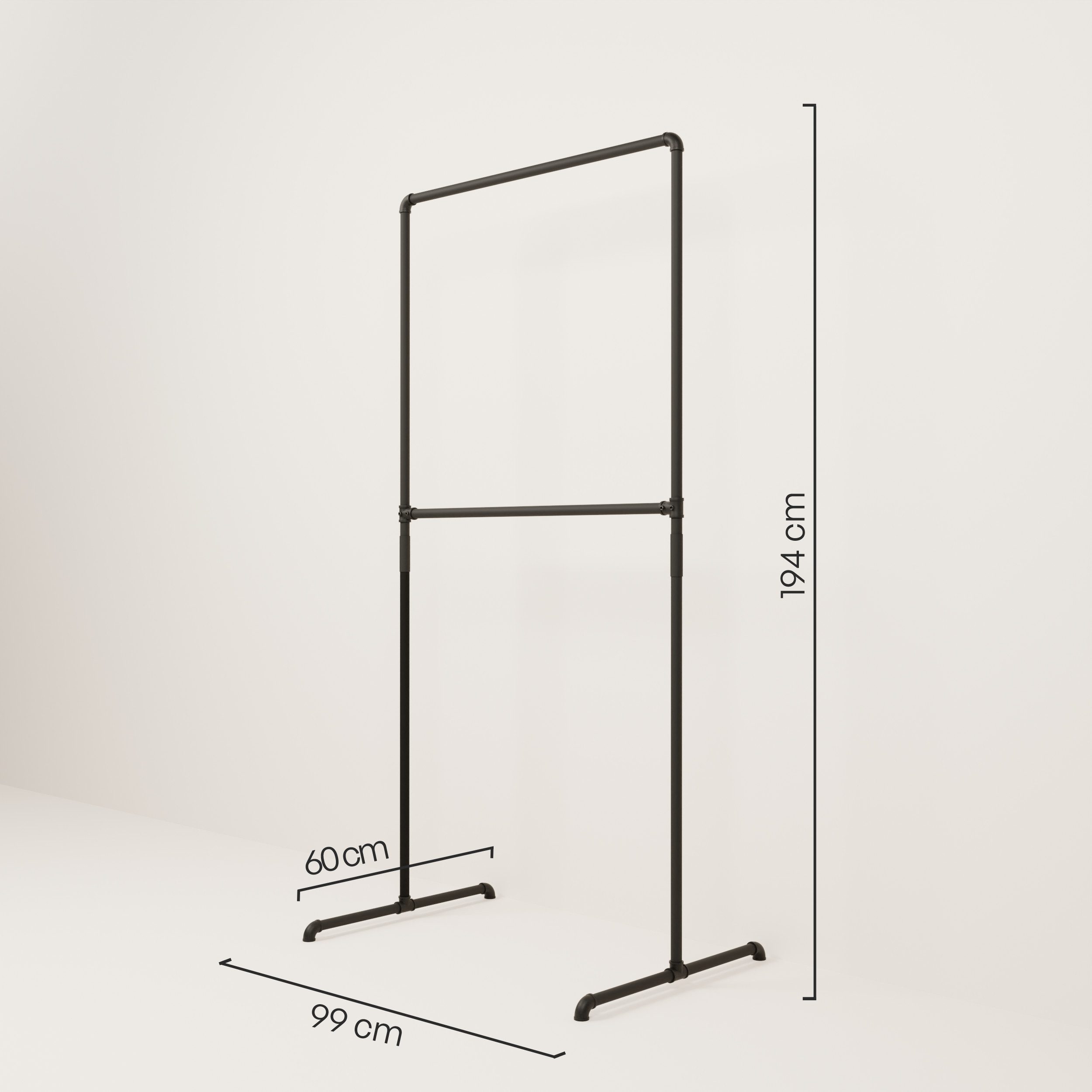 pamo. design Kleiderständer offener Kleiderschrank LAS, freistehender Garde günstig online kaufen