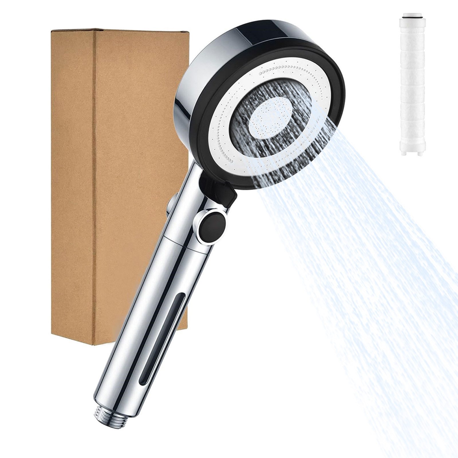 MODFU Handbrause Hochdruck Duschkopf Duschbrause Brausekopf günstig online kaufen