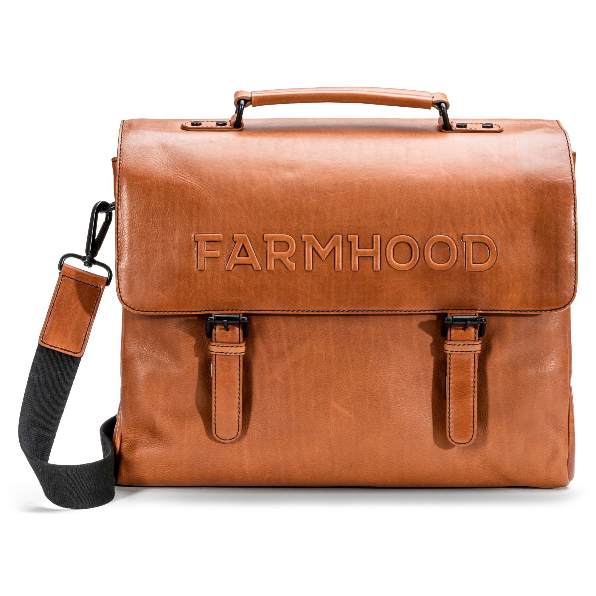 Farmhood Aktentasche Memphis, Leder