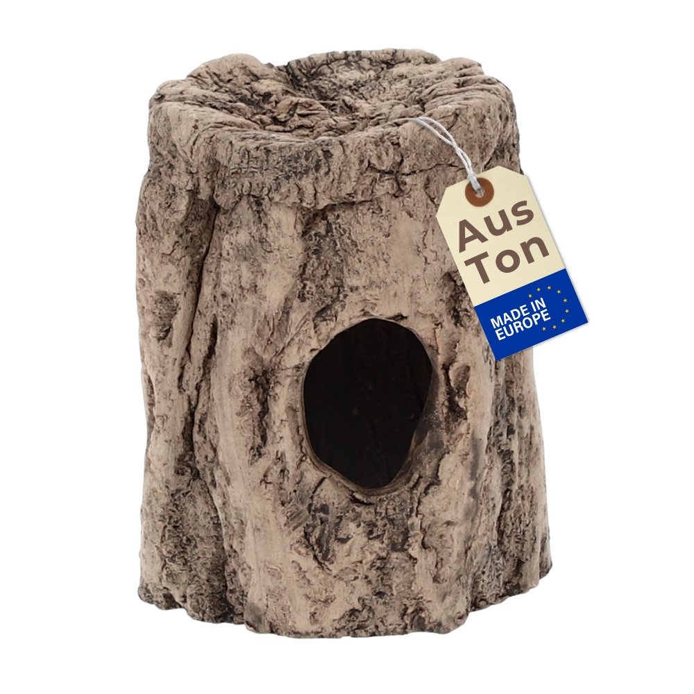 GarPet Aquariendeko Aquarium Deko Höhle Baumstumpf Terrarium Deko fürs Aquarium Versteck L