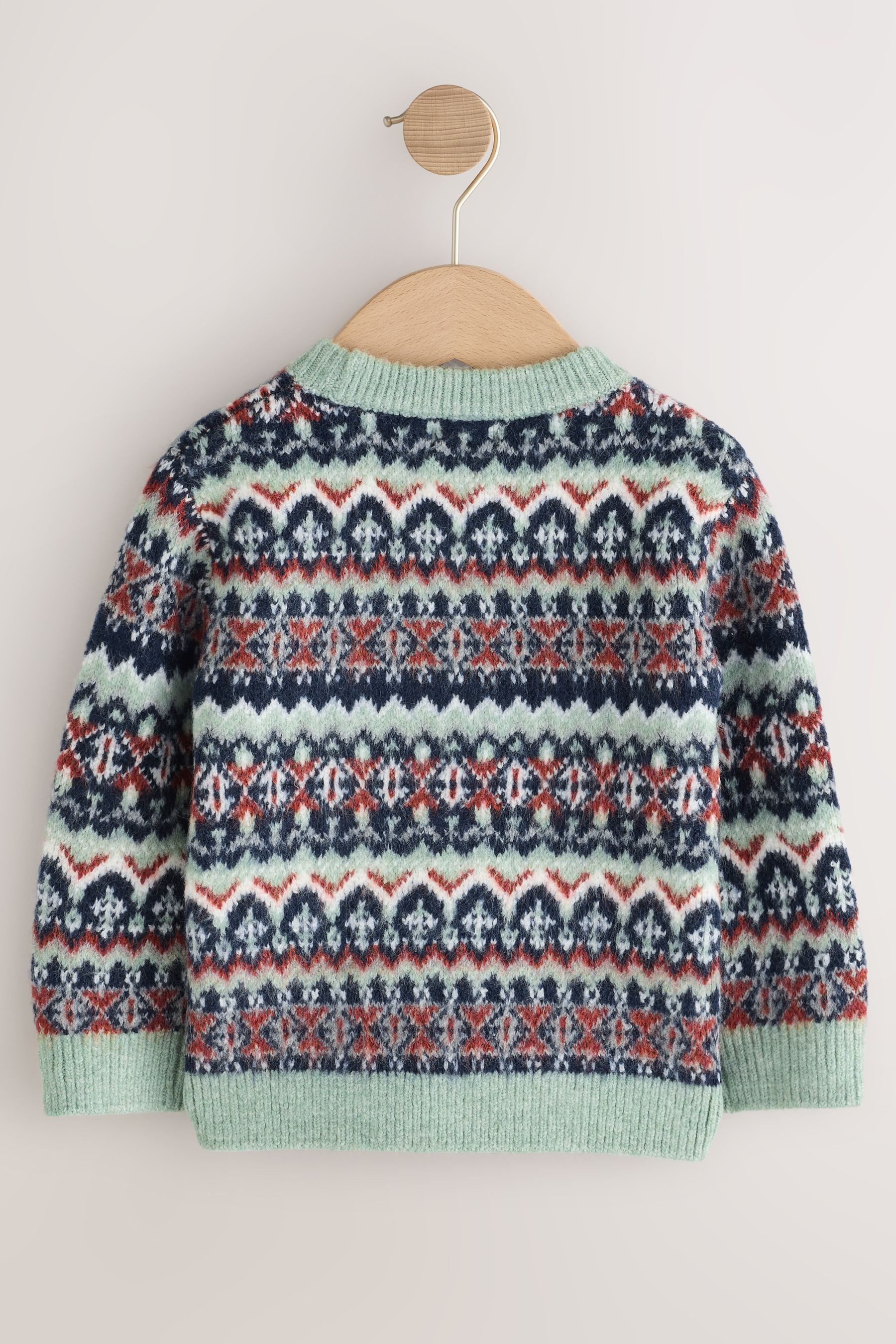 Next Strickpullover Strickpullover mit Fair-Isle-Muster (1-tlg) günstig online kaufen