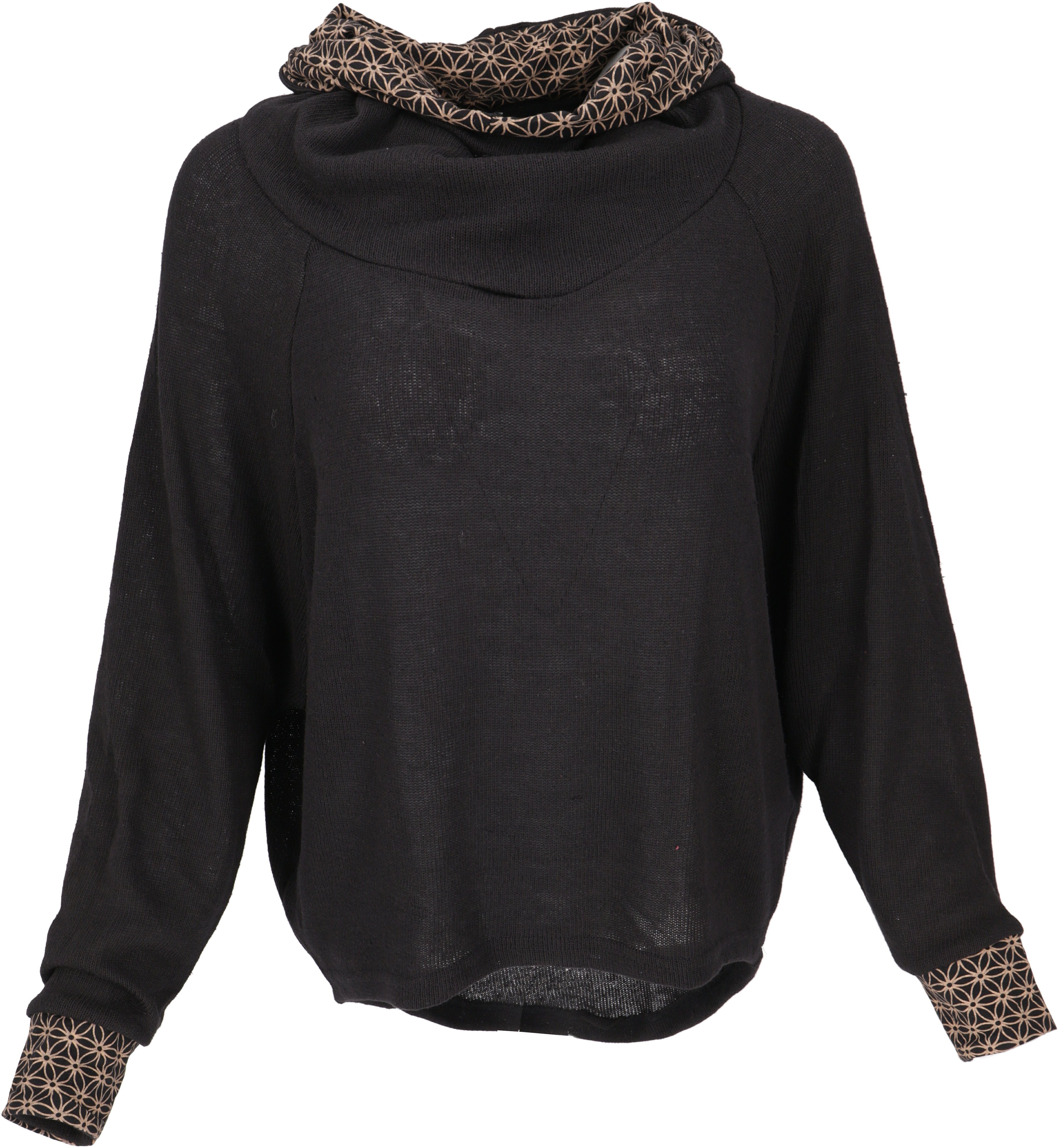 Guru-Shop Longsleeve Hoody, Sweatshirt, Pullover, Kapuzenpullover -.. alternative Bekleidung