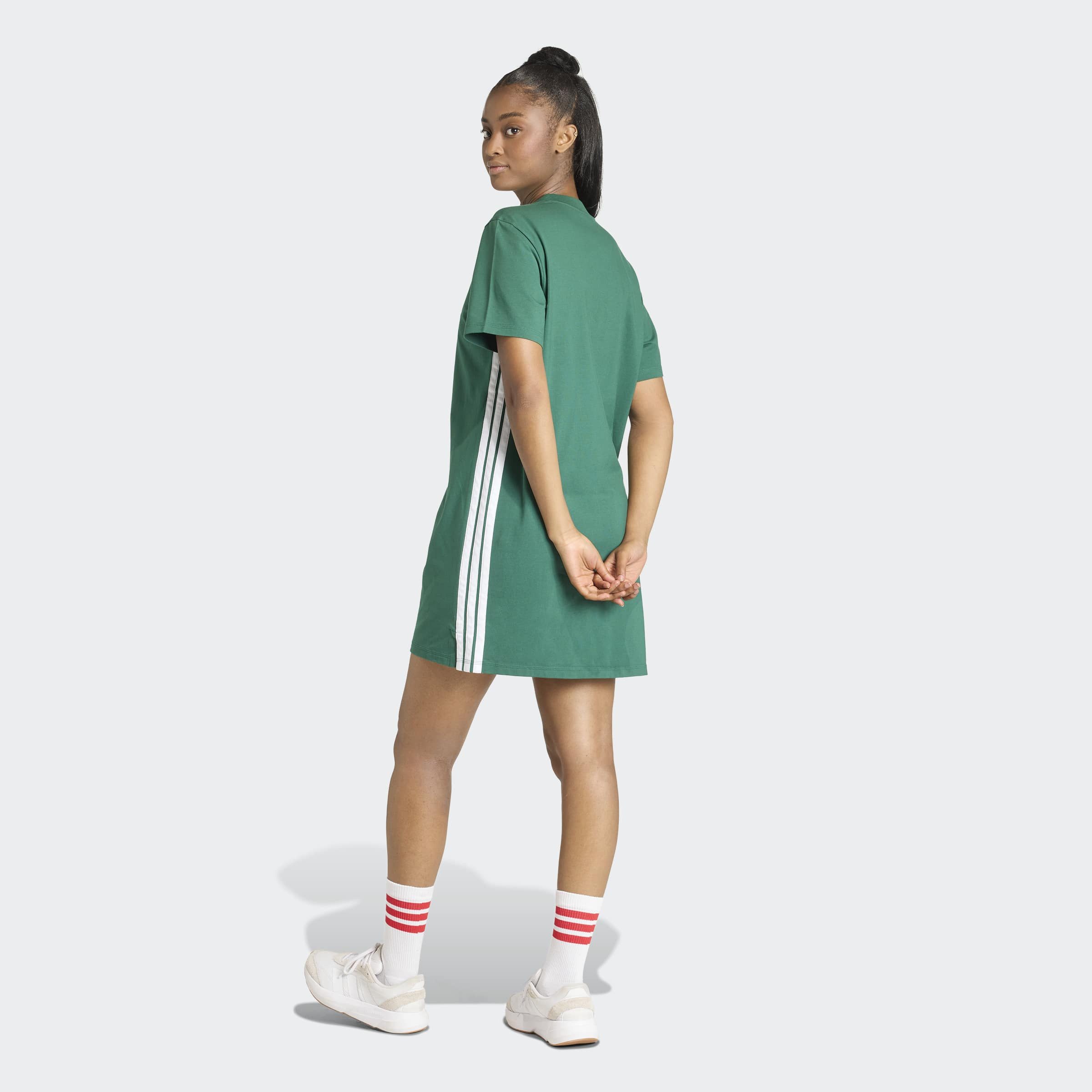 adidas Sportswear Shirtkleid ESSENTIALS -, 3-STREIFEN, SINGLE JERSEY