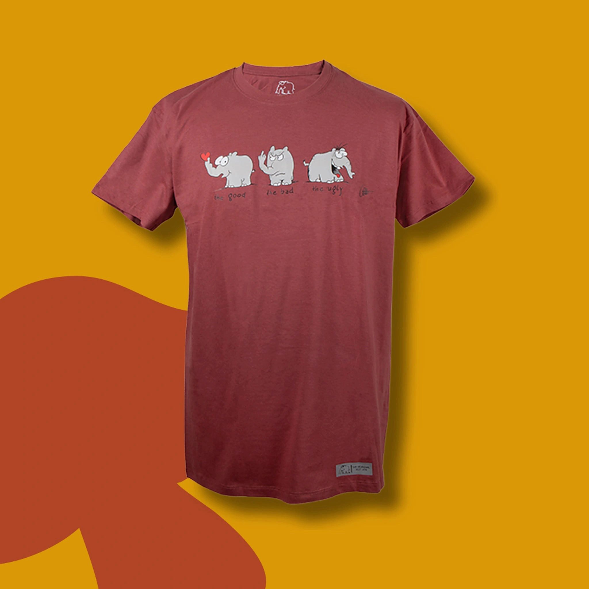 Ottifant Productions GmbH T-Shirt T-Shirt Ottifanten "the good, the bad, the ugly" by Otto Waalkes