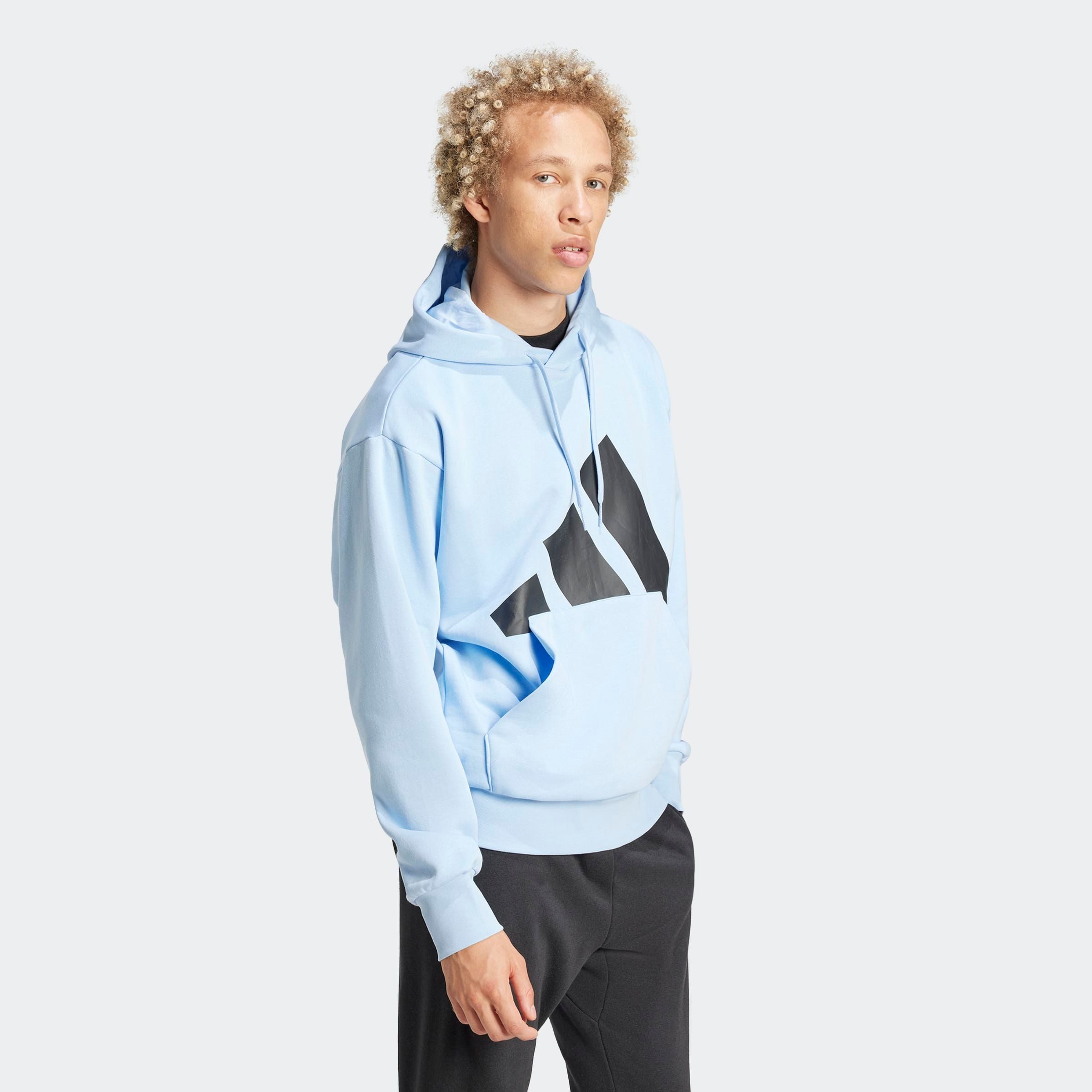 adidas Sportswear Kapuzensweatshirt M BL FL HD mit Kapuze, ohne Verschluss, aus Baumwolle