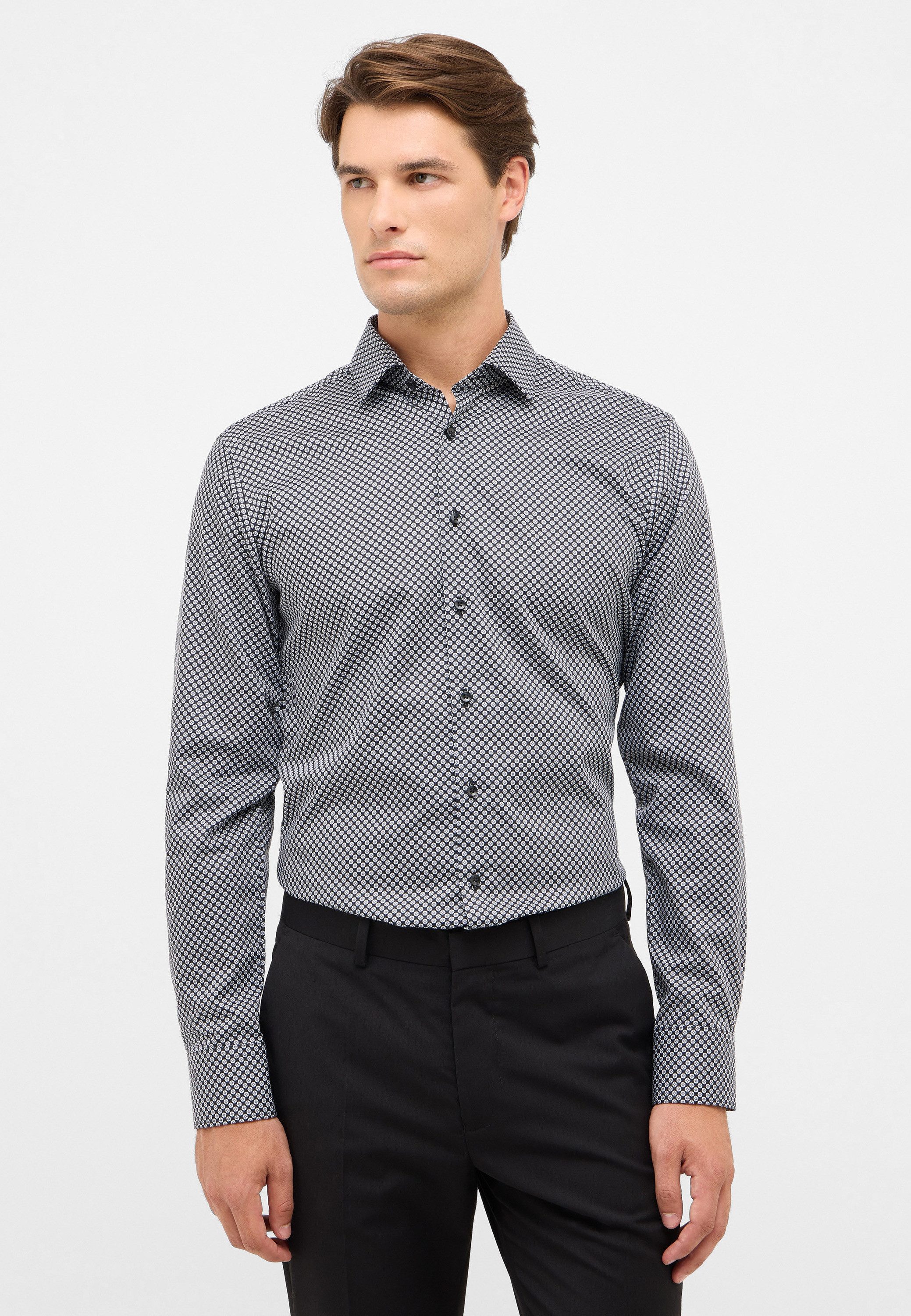 Eterna Langarmhemd SLIM FIT NON IRON (bügelfrei)