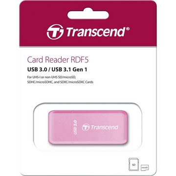 Transcend Speicherkartenleser Externer Speicherkartenleser mit USB Typ-A