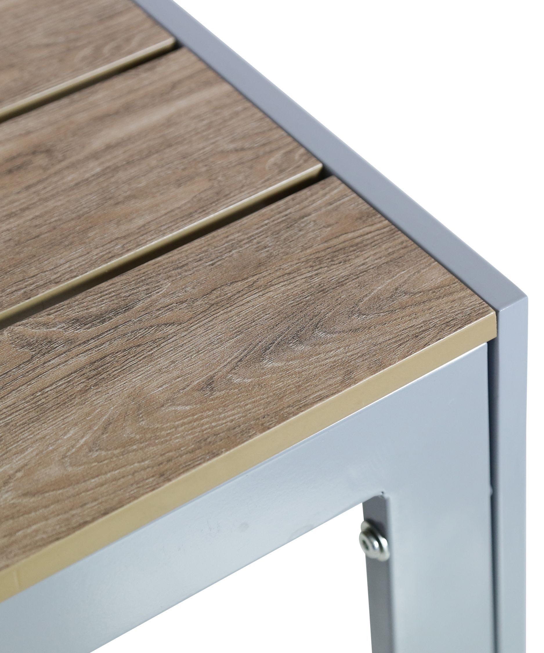 Gardissimo Gartentisch Alma rechteckig silber, 120 günstig online kaufen