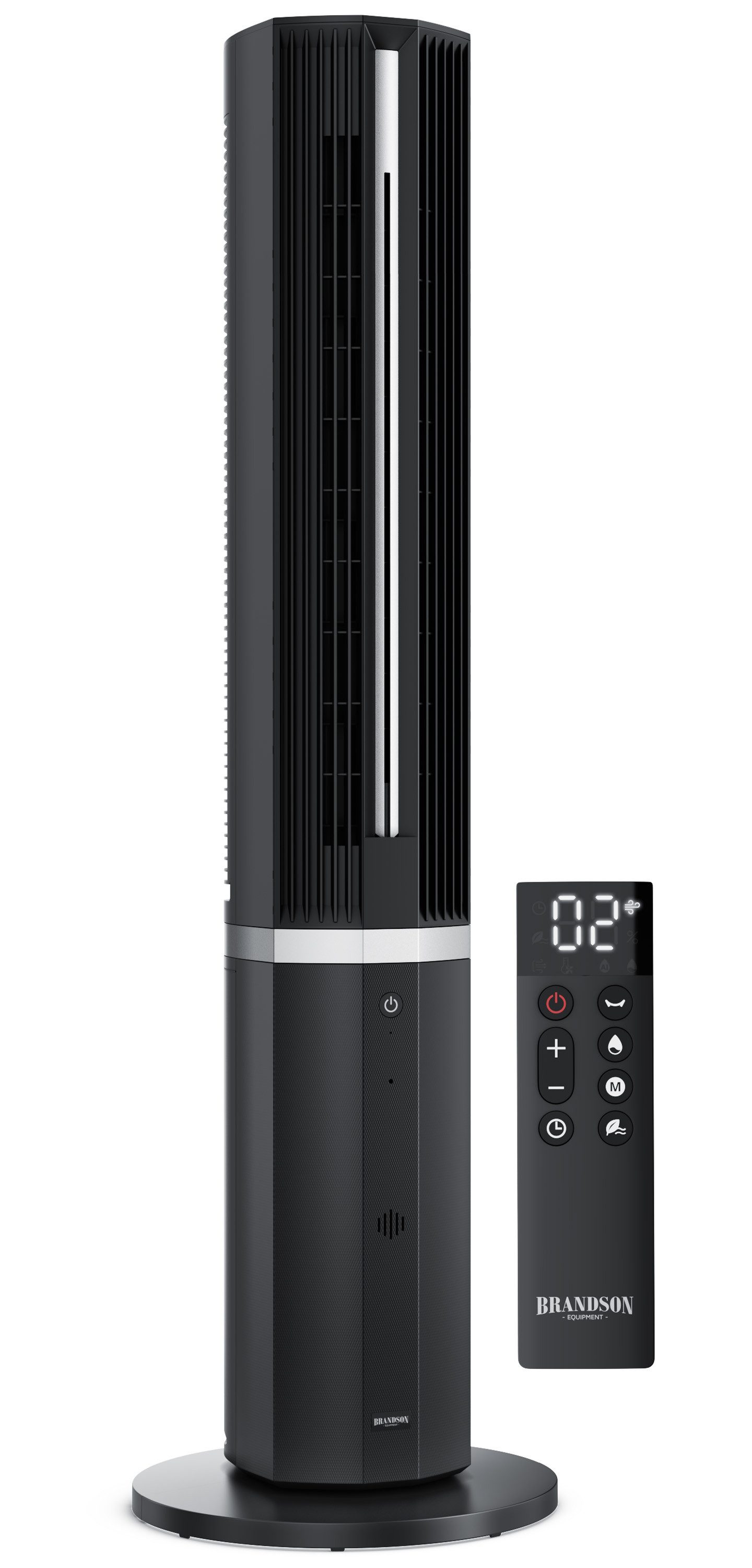 Brandson Turmventilator mit Wasserkühlung, Luftkühler, Eco DC-Motor 55W, Ti günstig online kaufen