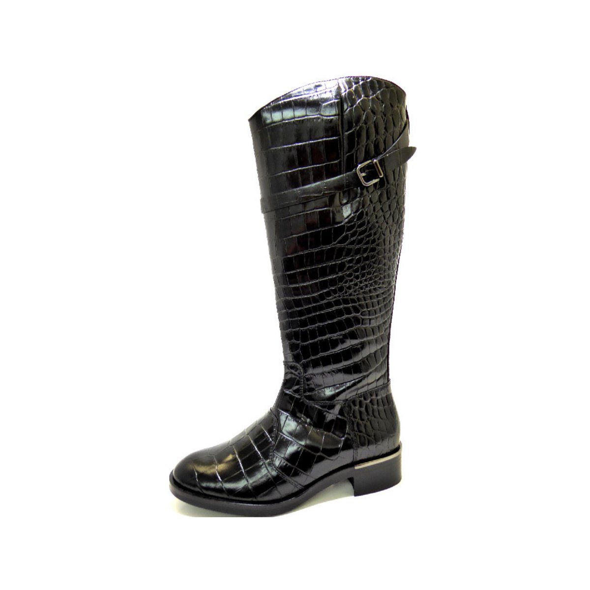 Högl schwarz regular fit Stiefel (1-tlg)