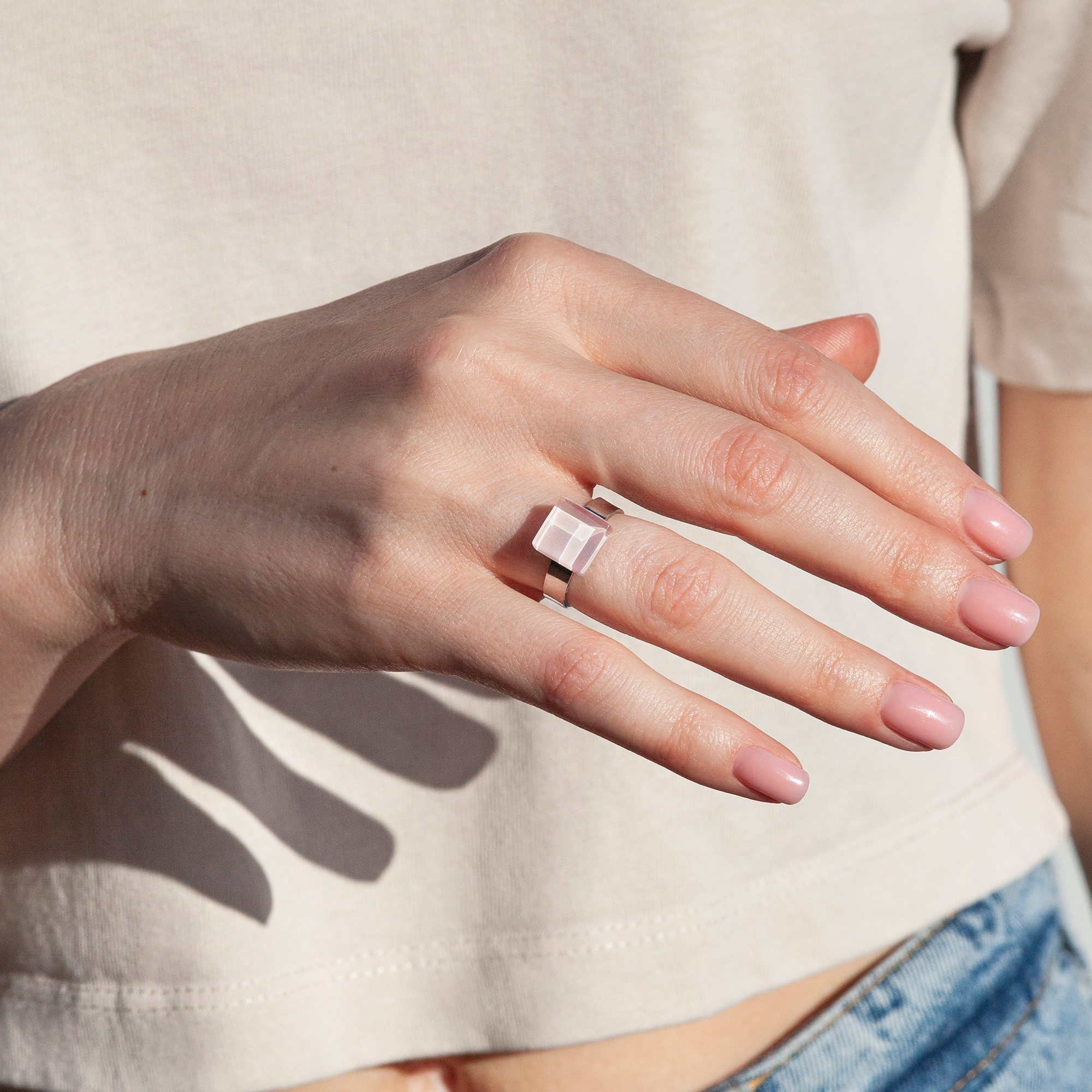 ALEXASCHA Fingerring Kleiner Ring mit Stein günstig online kaufen