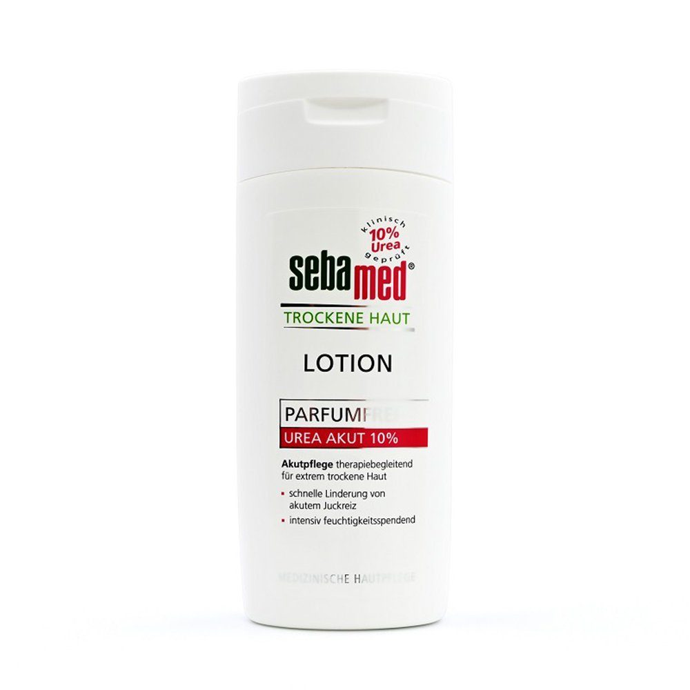 Sebapharma GmbH & Co.KG Körperlotion SEBAMED Trockene Haut parfümfrei Lotion Urea 10%, 200 ml