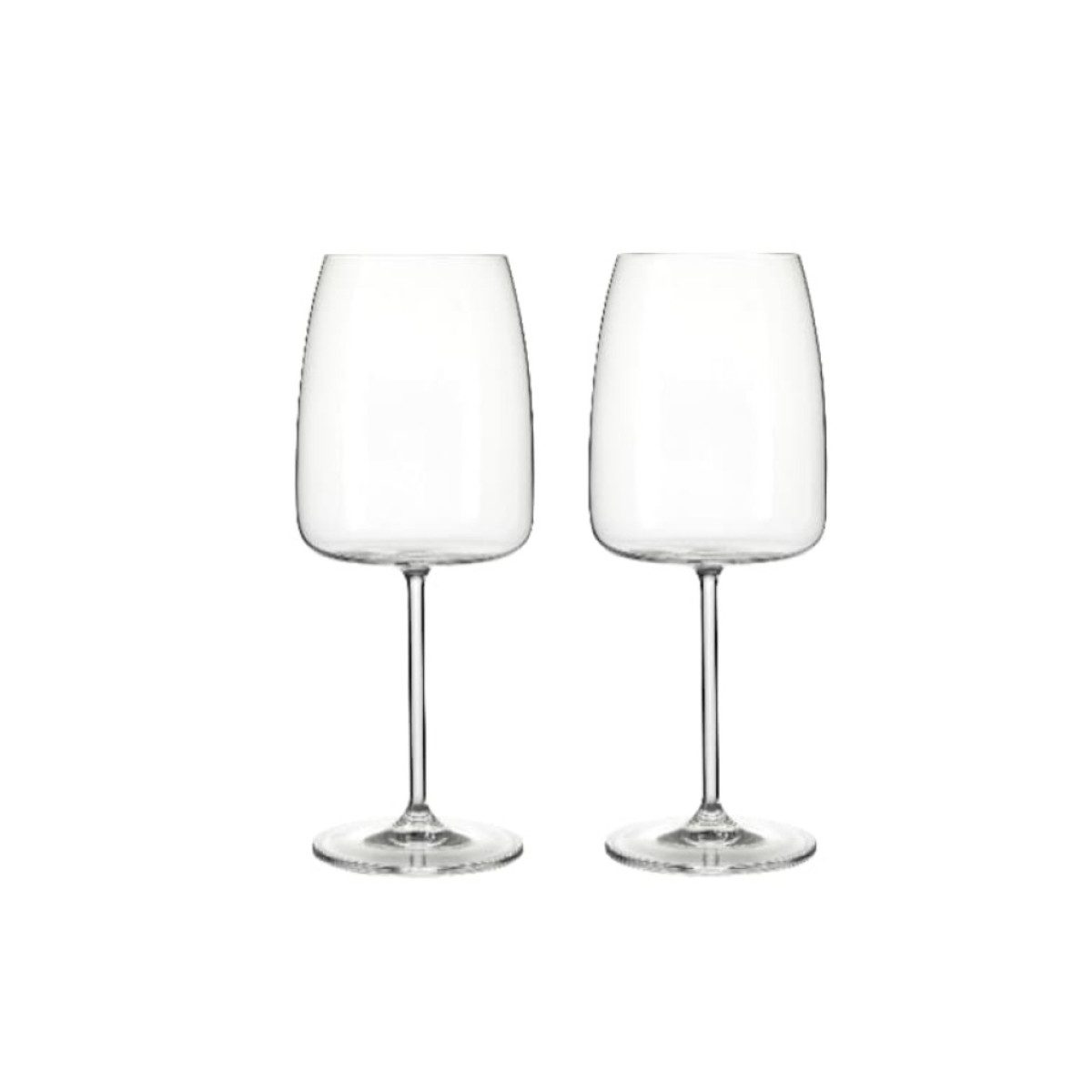 Masterchef Rotweinglas 630 ml 2 Stück mit großem Kelch Stiel Tisch Gäste, 2-tlg., Glas