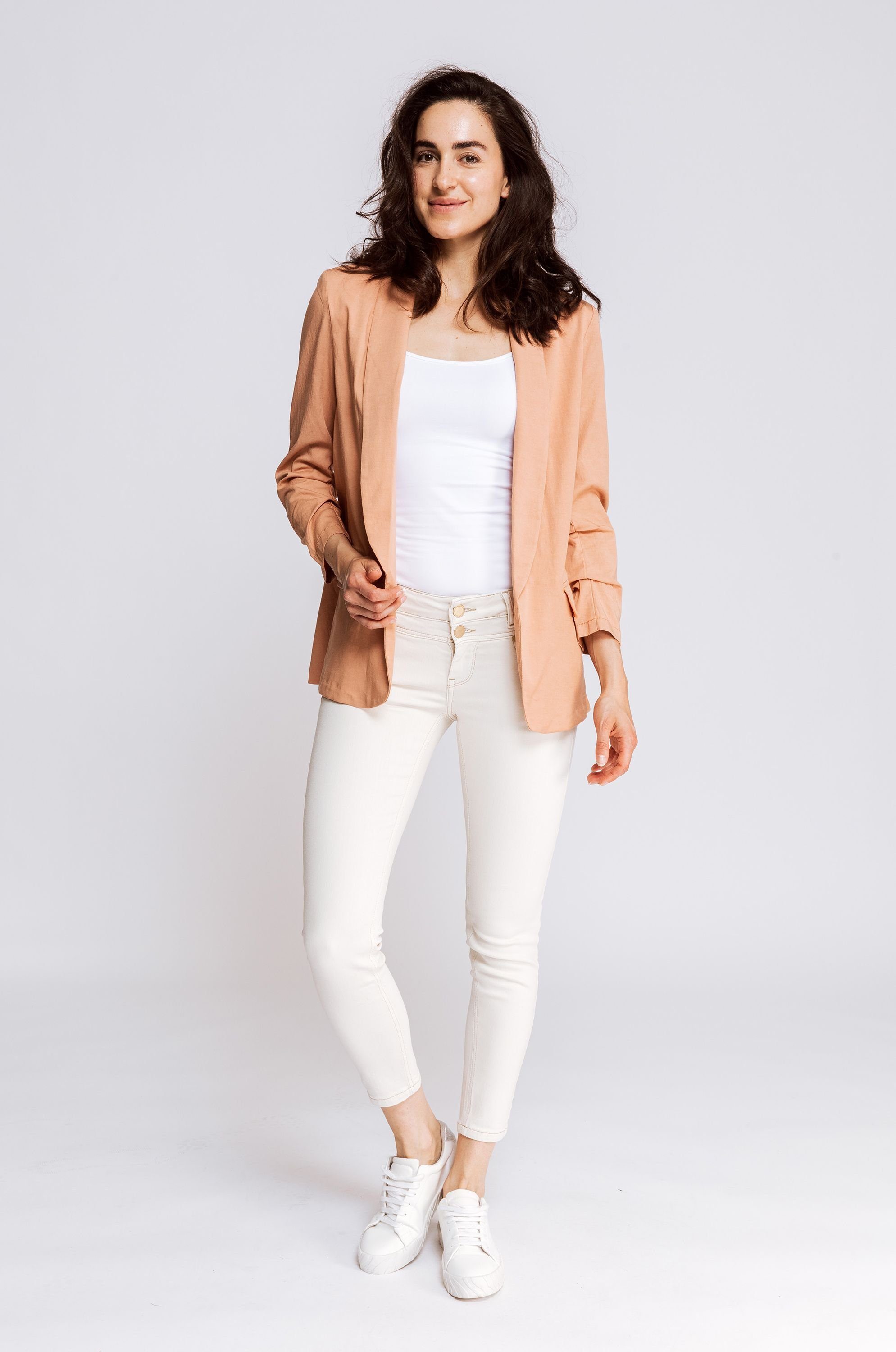 Zhrill Jackenblazer Blazer HELEN Peach bequemer günstig online kaufen