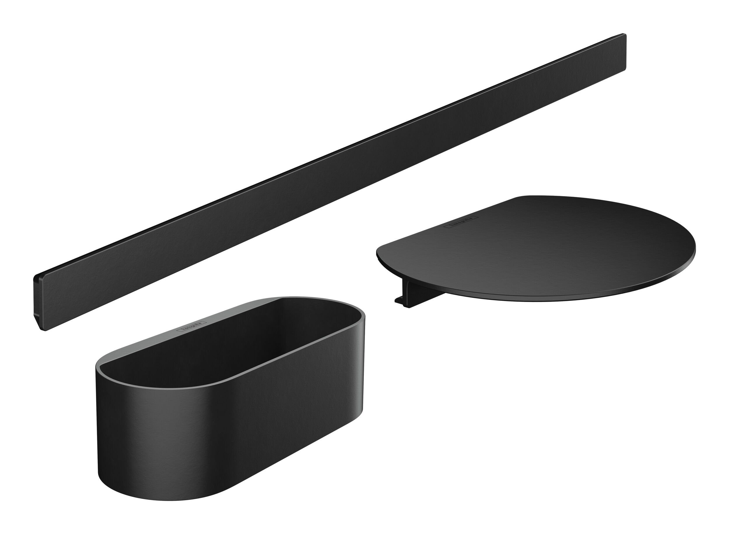 hansgrohe Badewannenablage WallStoris, Badewannenset