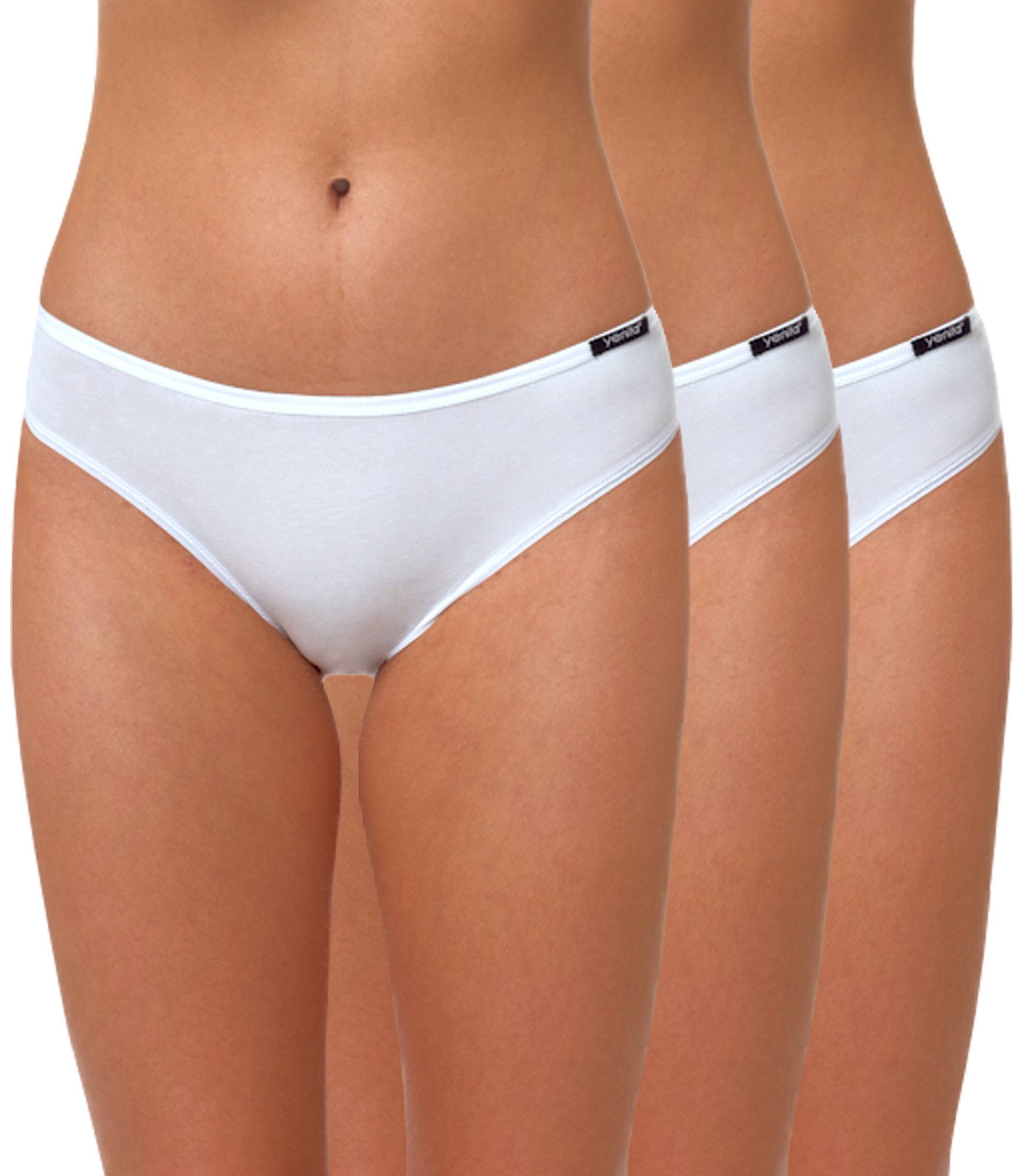 Yenita® Slip Modern-Collection (3-St) in weicher Baumwoll-Stretch-Qualität