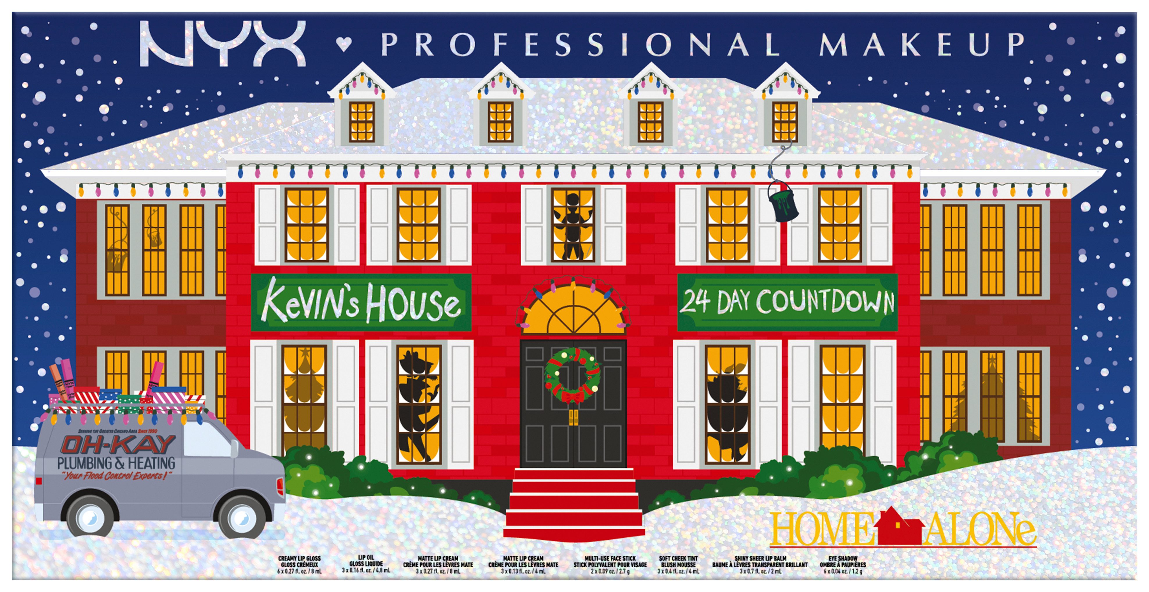 NYX Kosmetik-Adventskalender NYX Professional Makeup Home Alone Adventskalender 2024, Make-Up Set