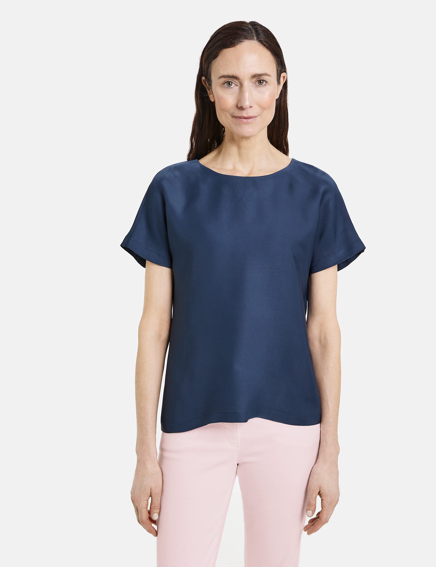 GERRY WEBER Klassische Bluse Legeres Blusenshirt