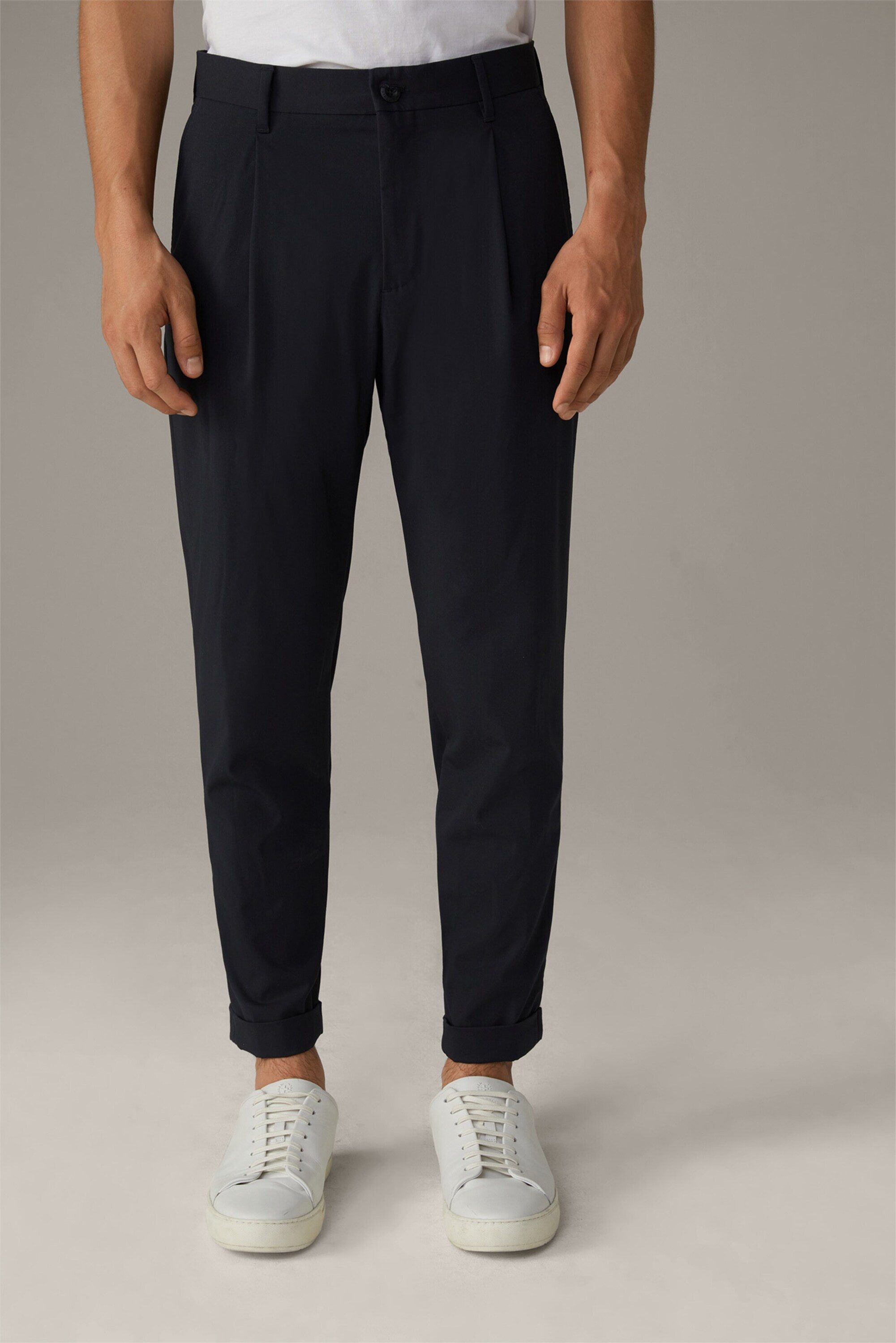 Strellson Bundfaltenhose Louis (1-tlg)