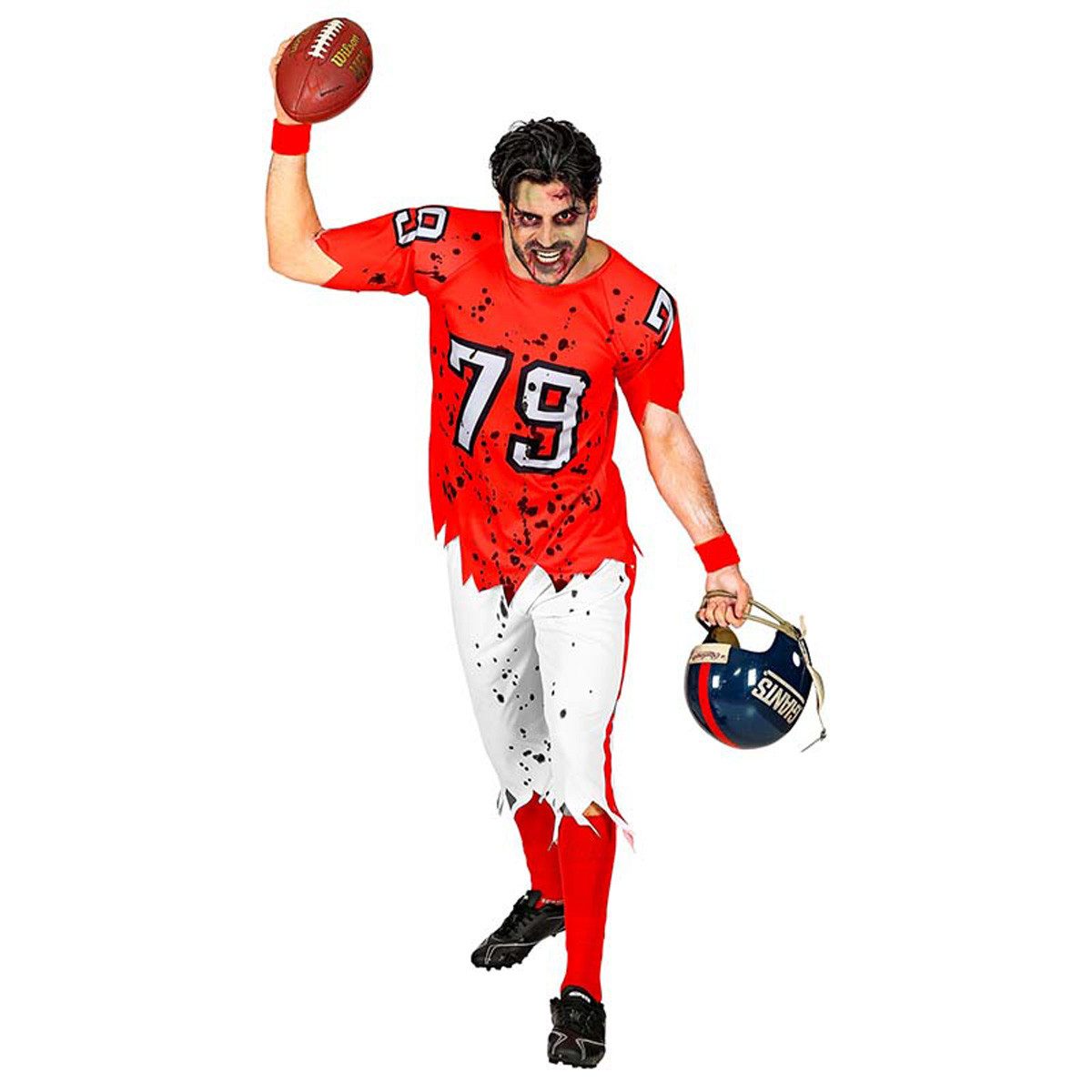Widmann S.r.l. Zombie-Kostüm Kostüm Zombie Footballer (Shirt, Hose)