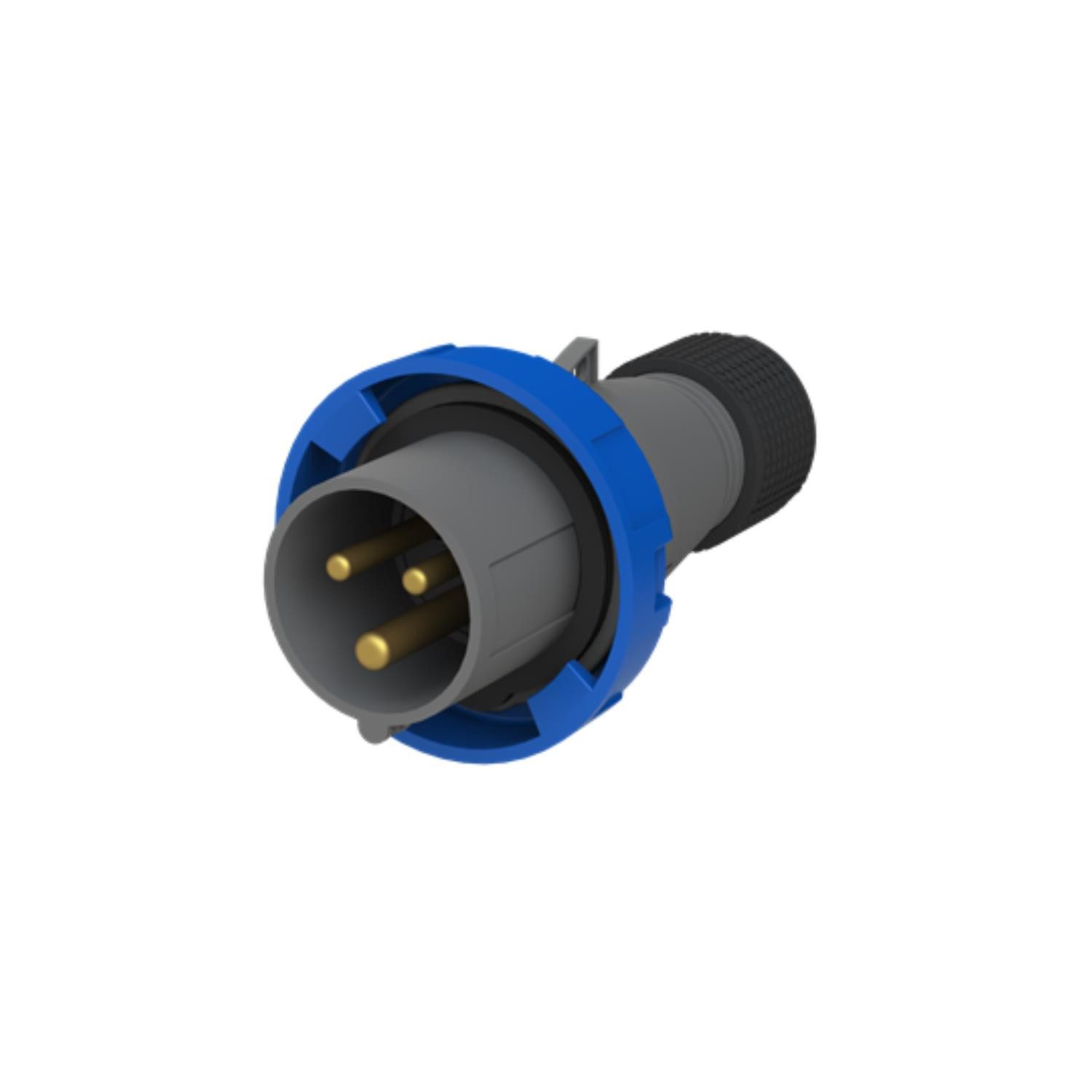 Amphenol CEE-Stecker Titel:16 Ampere CEE Steckverbinder 3-polig (2P+PE) Stift, Kodierung 6, (CEE Stromverteiler)