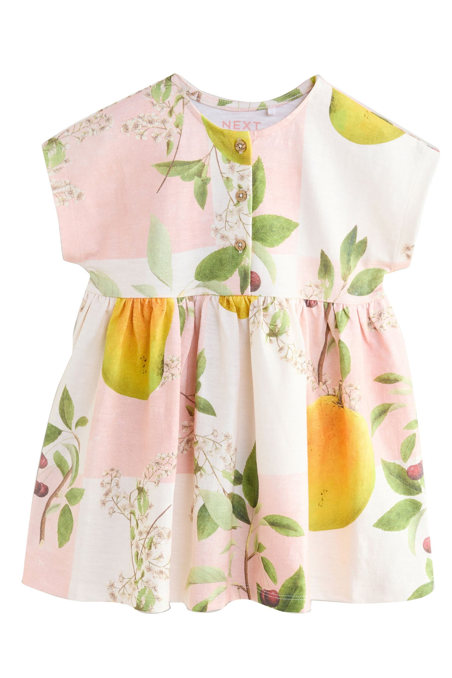 Next Jerseykleid Kew Gardens Kurzarm-Jerseykleid aus günstig online kaufen