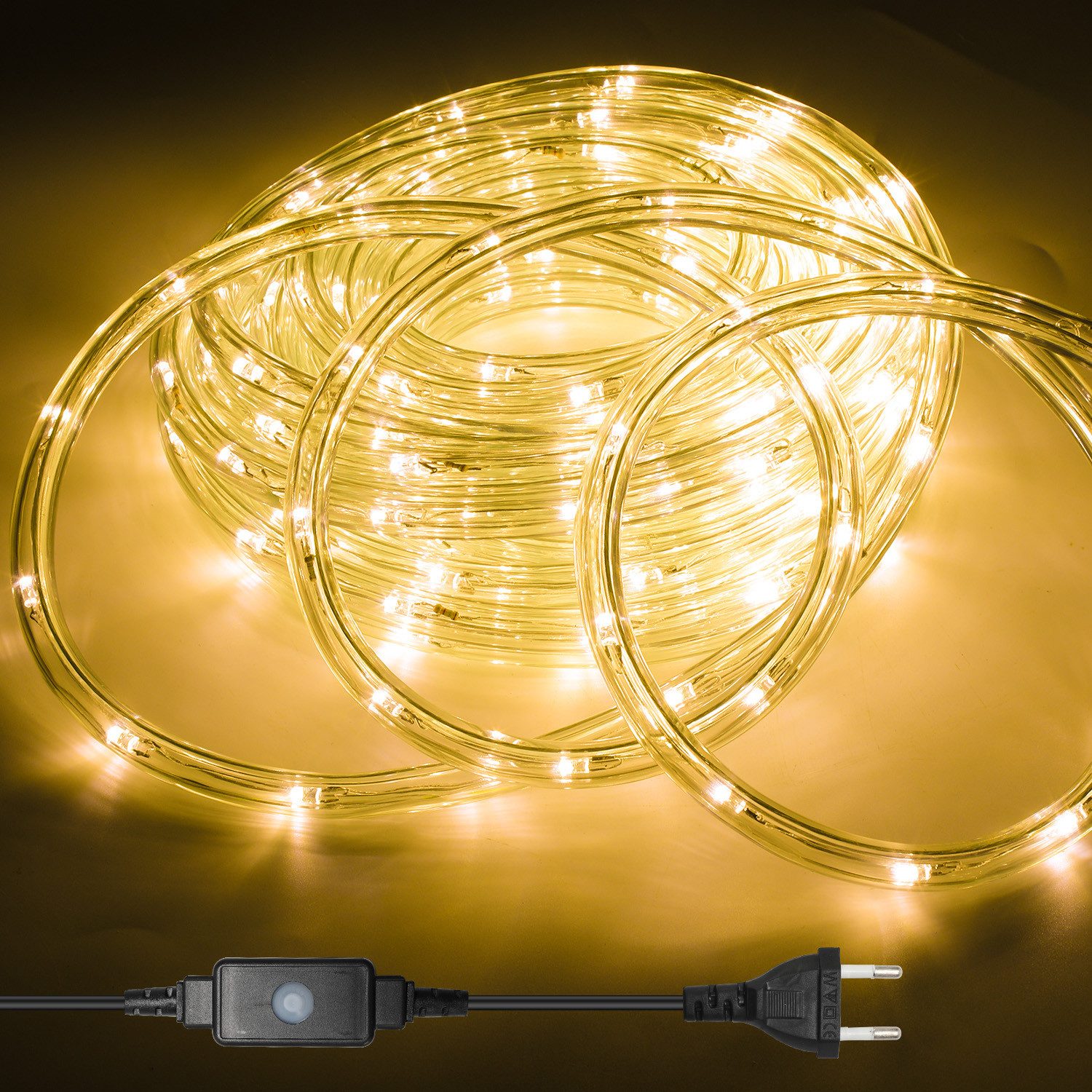 Clanmacy Lichterkette 10-50M lichtschlauch mit LEDs günstig online kaufen