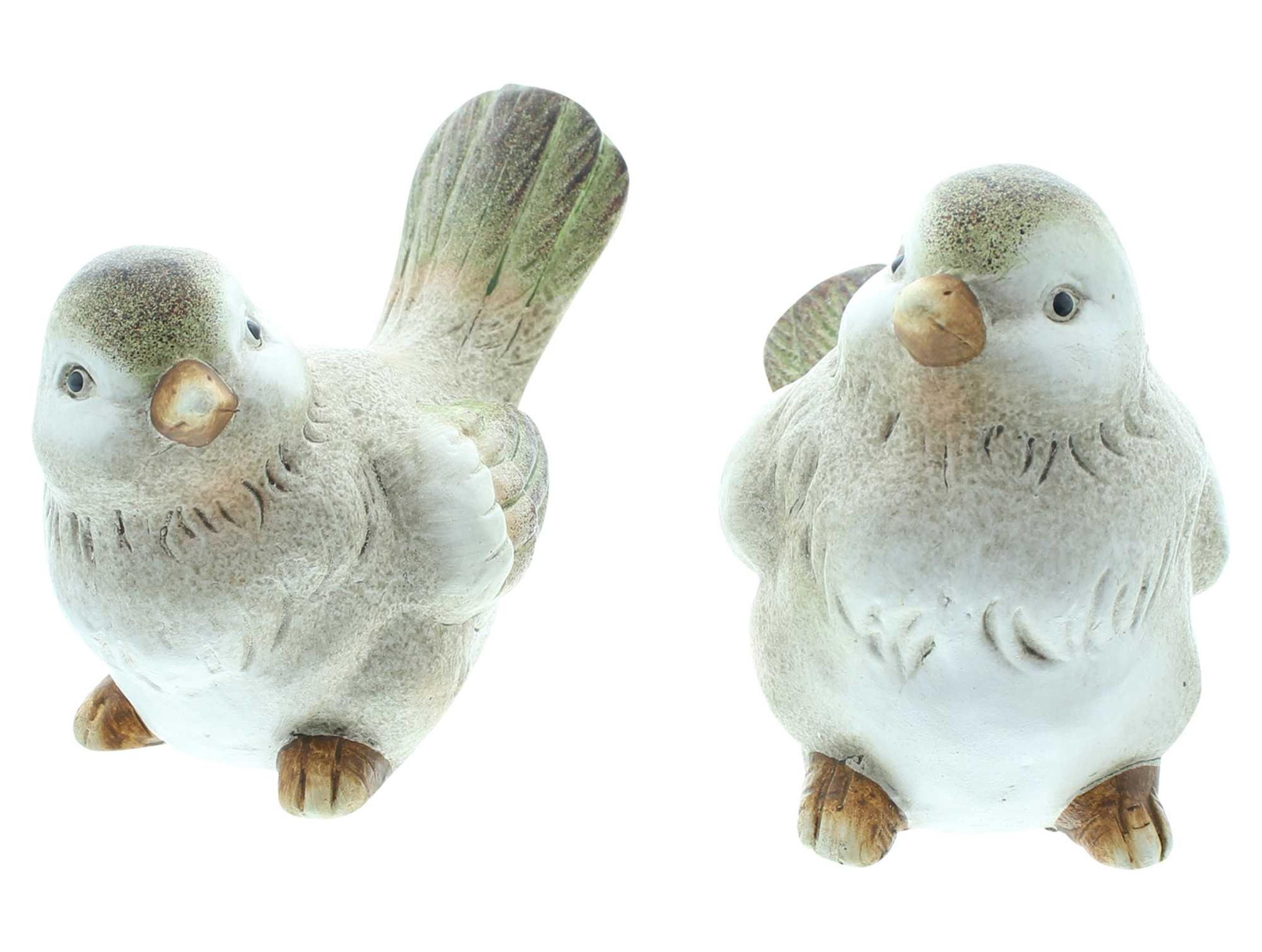 Dekofigur Vogel "Piepmatz", 2er Set