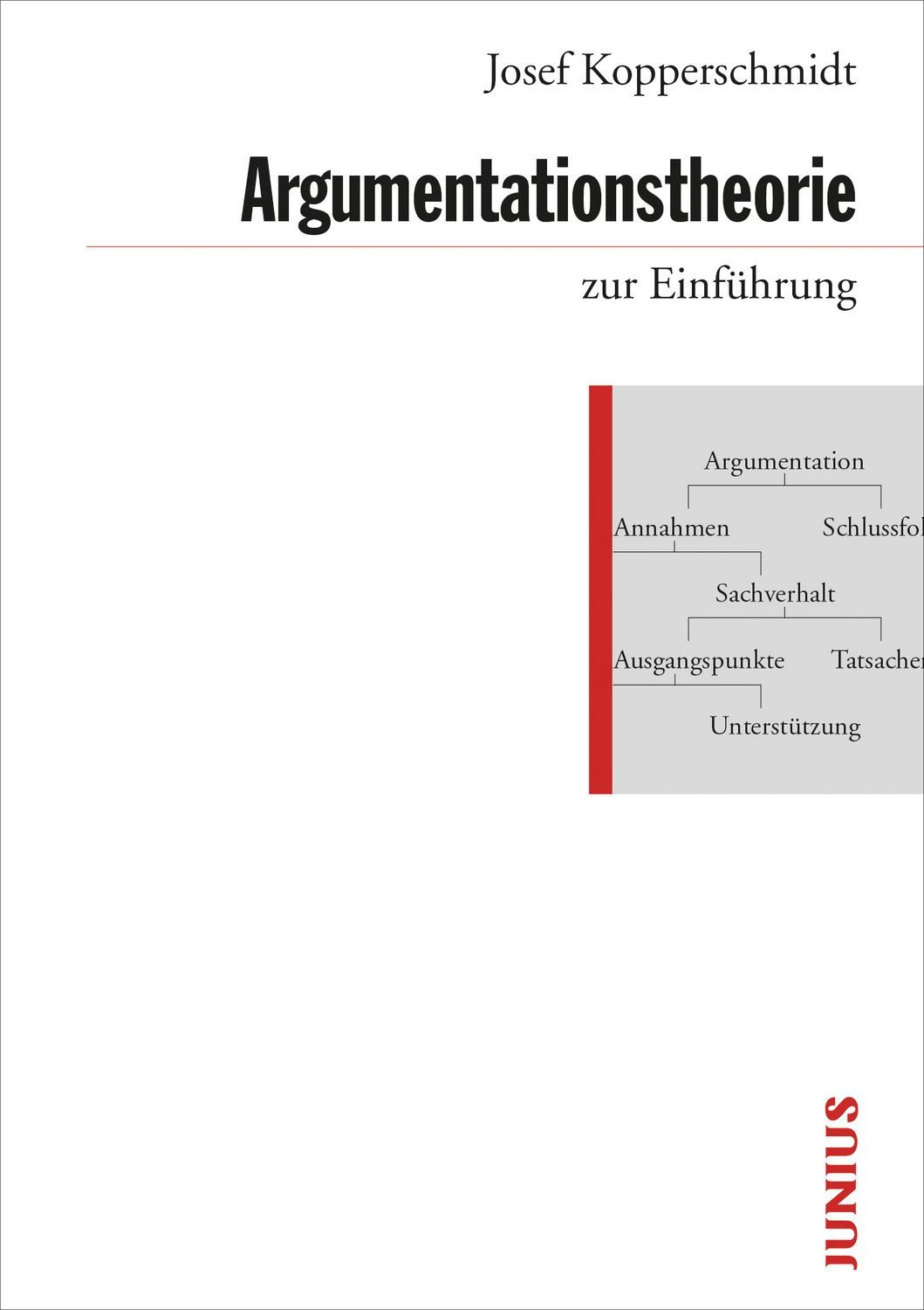Lexikon Argumentationstheorie zur Einführung Josef Kopperschmidt