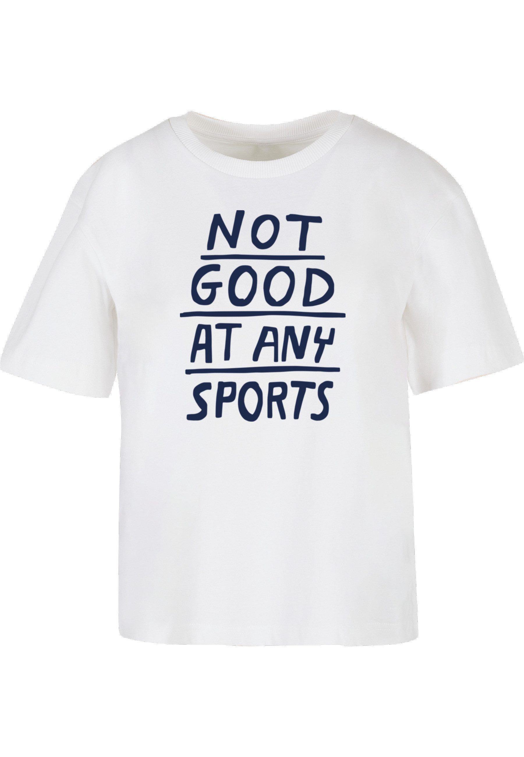 MisterTee T-Shirt MisterTee Not Good At Any Sports Tee (1-tlg)