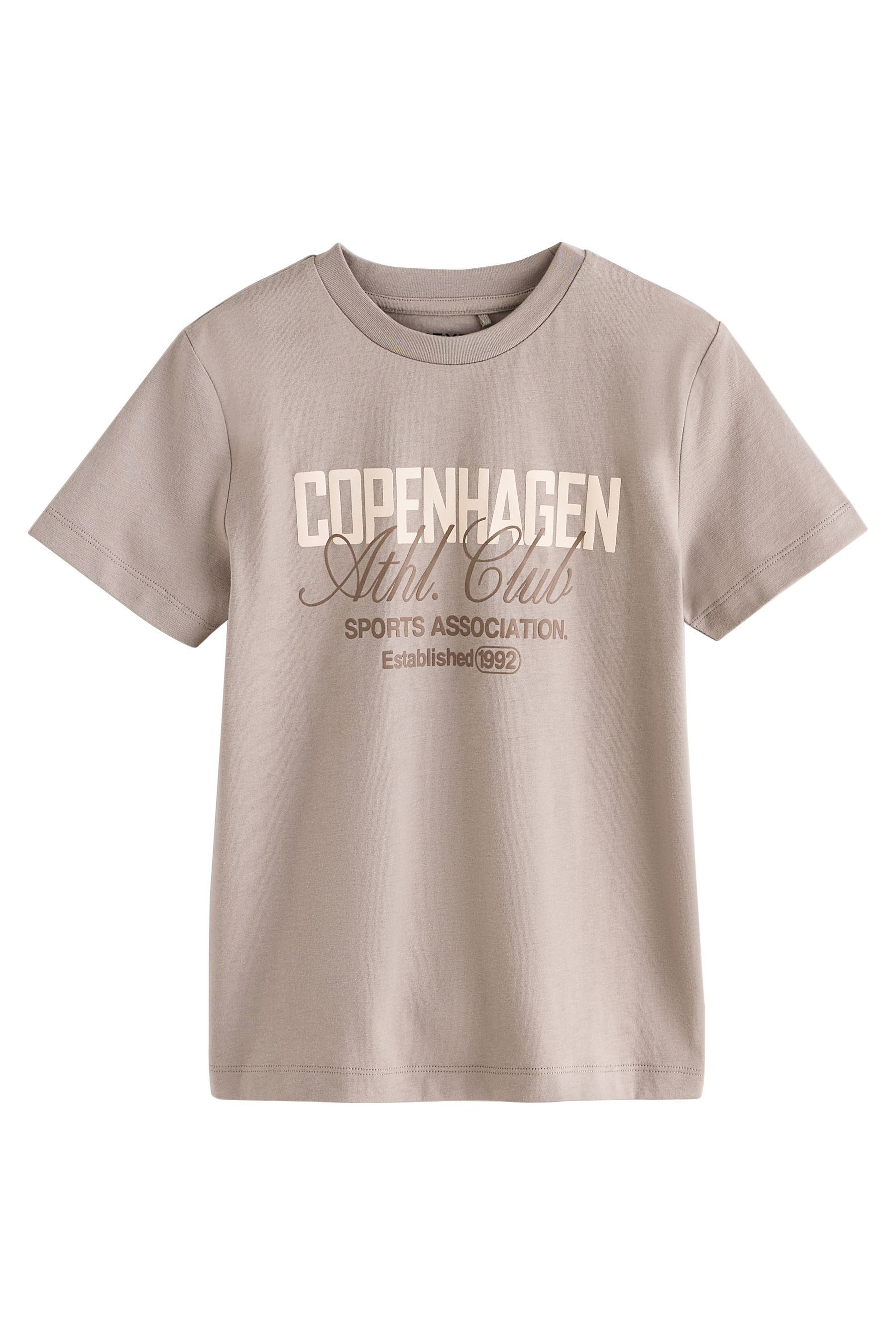 Next Langarmhemd Kariertes Langarmhemd und T-Shirt im 2er-Set (2-tlg) – Bild 3 von 5