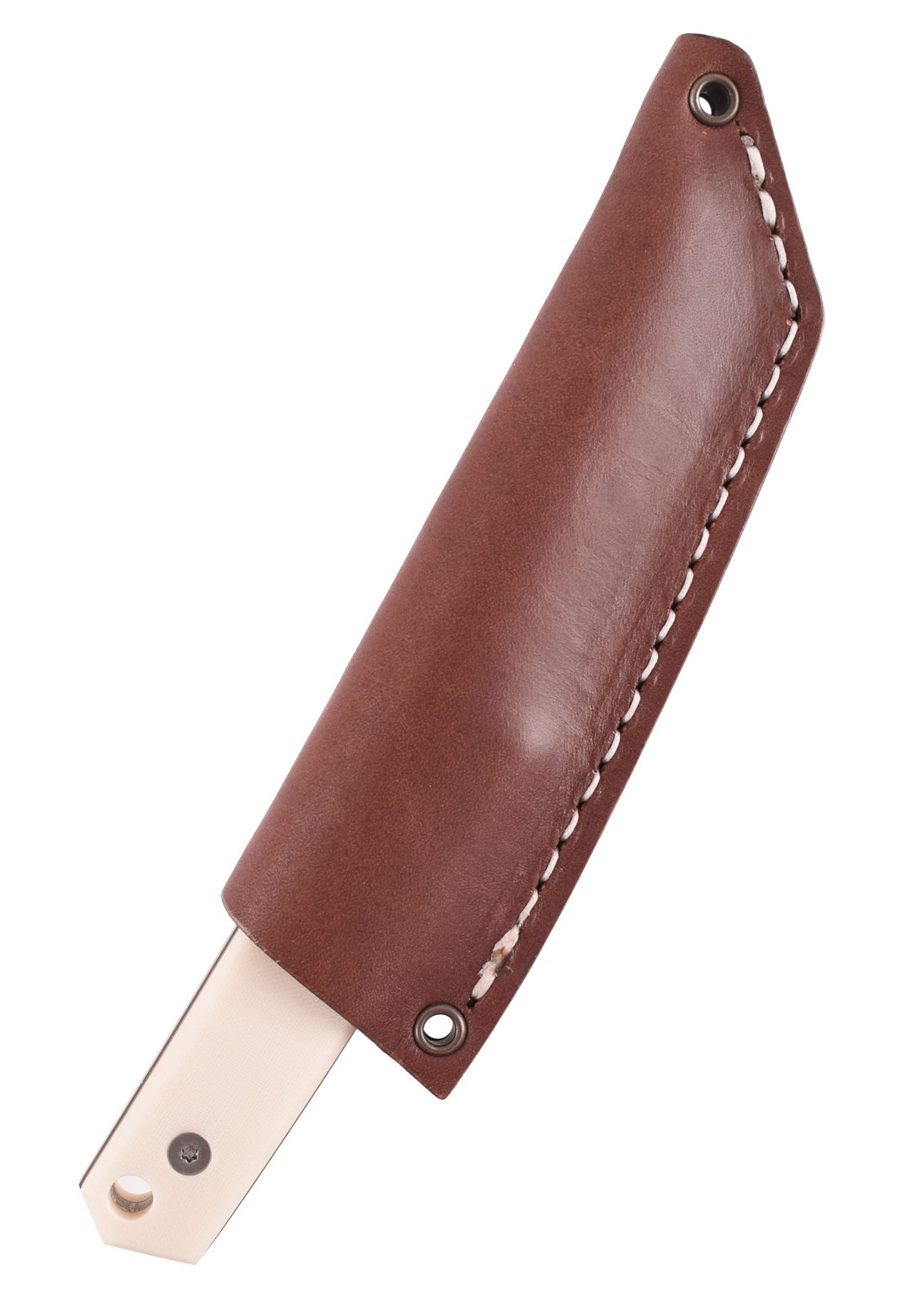 Brisa Knives Taschenmesser Brisa Kwaiken 90 - Elfenbeinfarbiges Micarta