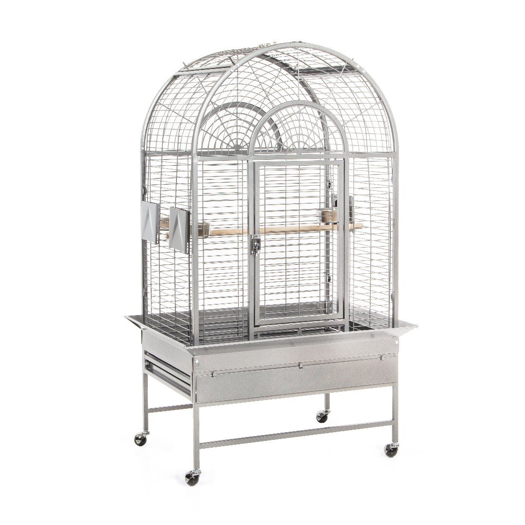 Montana Cages Vogelkäfig New Jersey - Platinum, ca. 94 x 72 x 160 cm günstig online kaufen