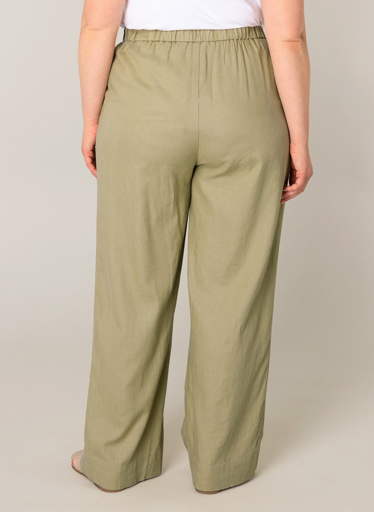 Base Level Curvy Leinenhose Yula günstig online kaufen