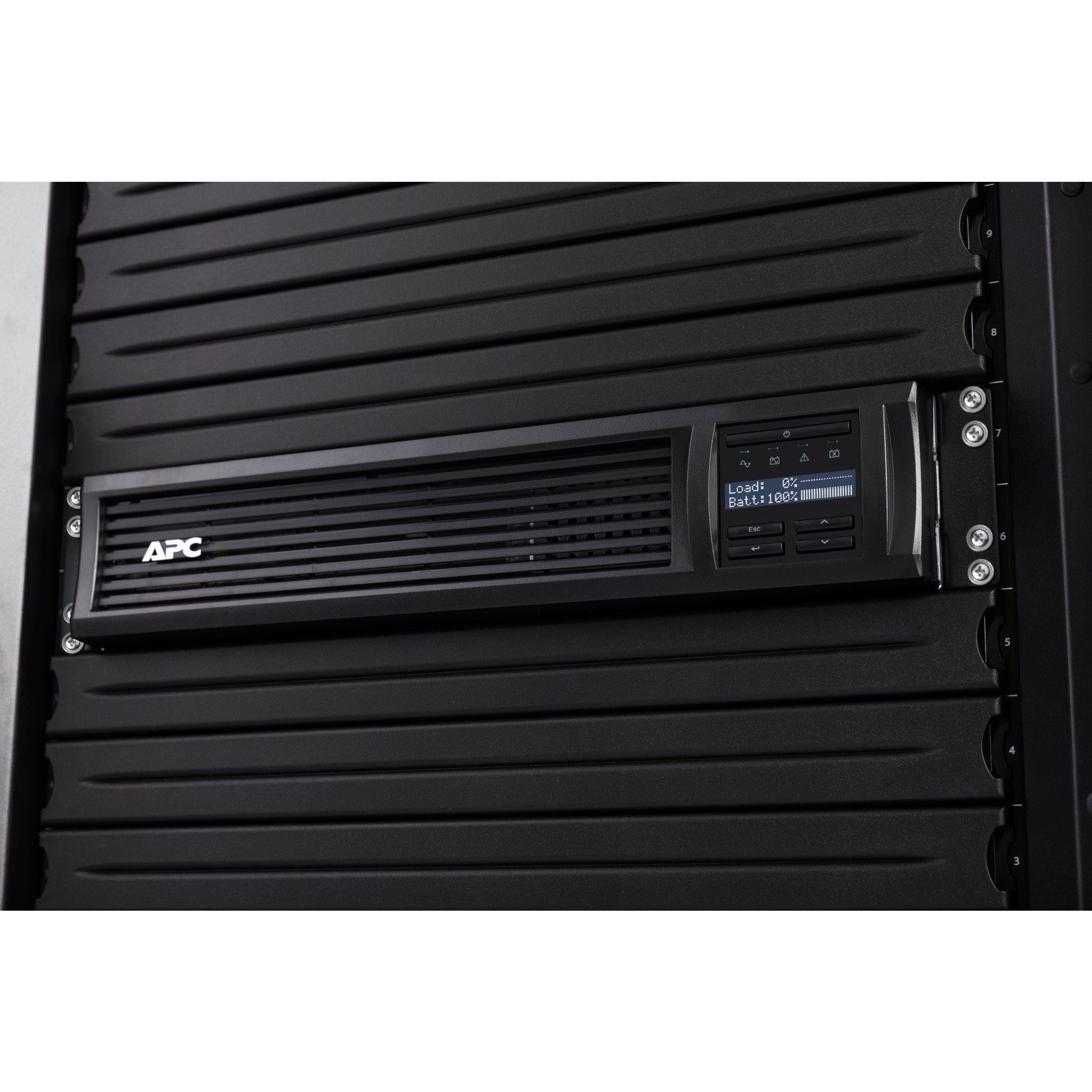 APC APC Smart-UPS 1500VA RM USV, Stromspeicher LCD 2U 230V, (mit