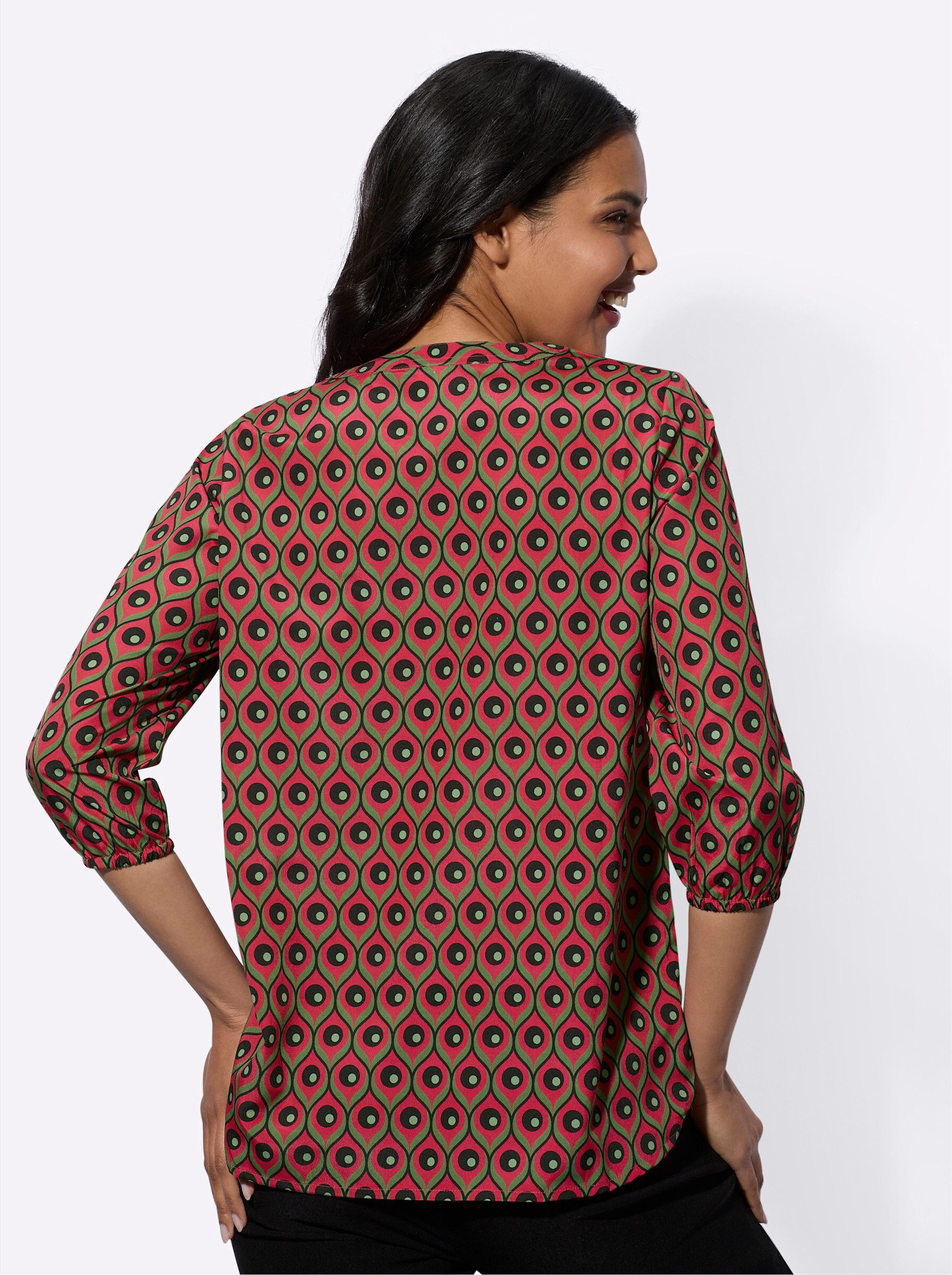 Sieh an! Klassische Bluse Tunika . günstig online kaufen