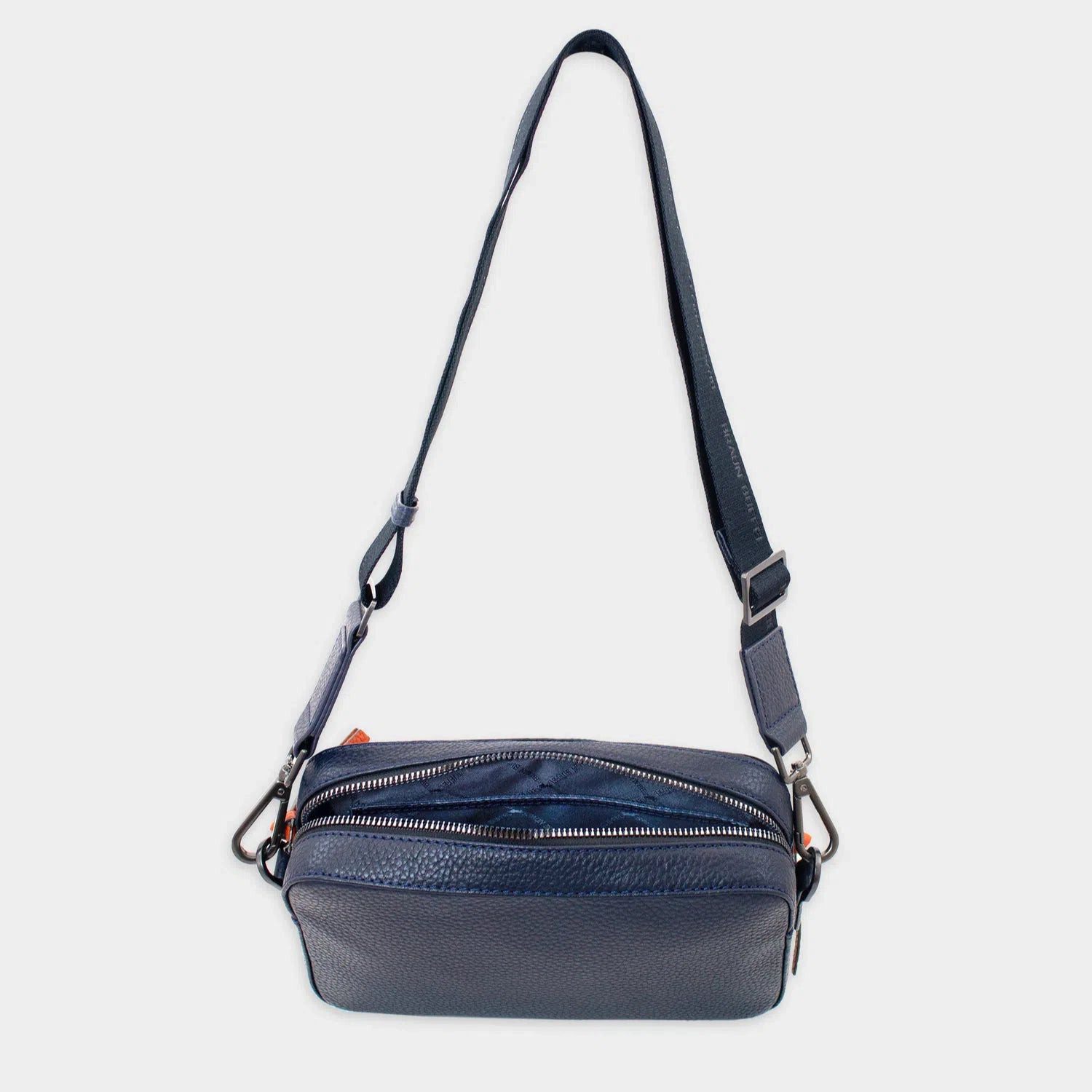 Braun Büffel Gürteltasche NOVARA Cross Body Bag slim blau