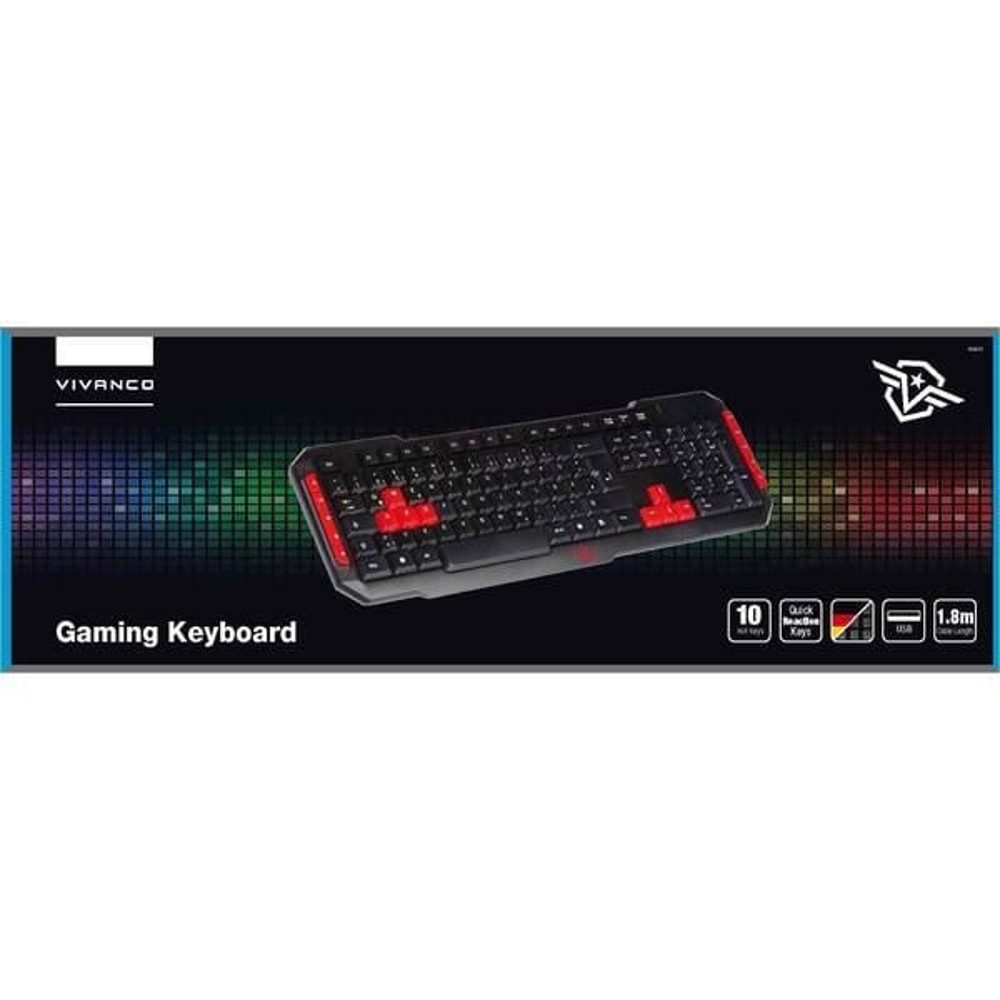 Vivanco Gaming-Tastatur