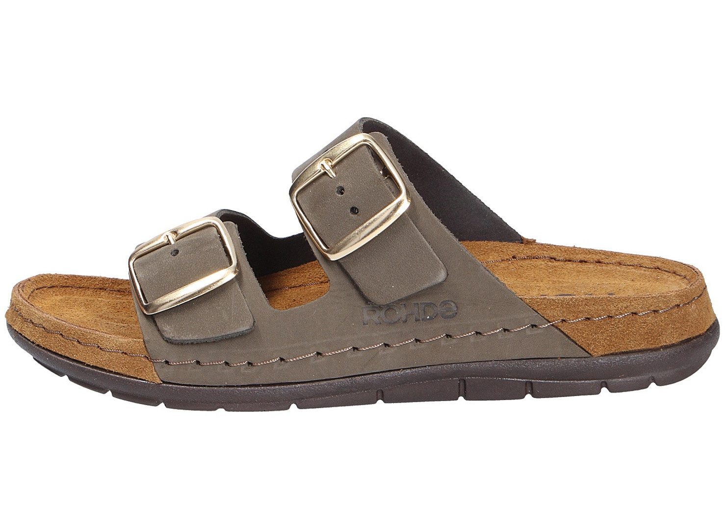 Rohde Rohde Damen Pantolette RODIGO-D grün Größe Pantolette