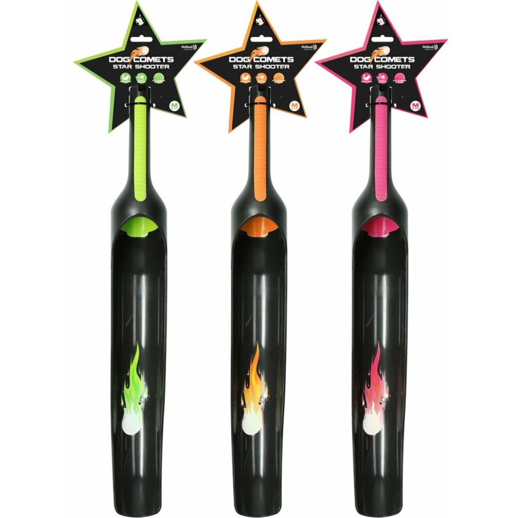 Holland Animal Care Tierquietschie Dog Comets Star Launcher Grün